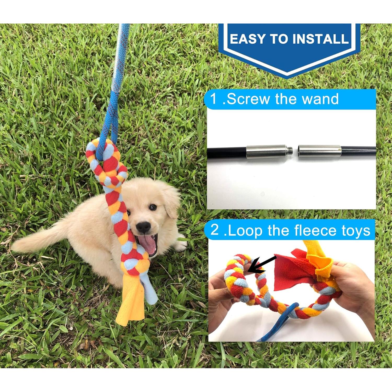 Juguete Interactivo para Perros Dewonch - Varita 89 cm