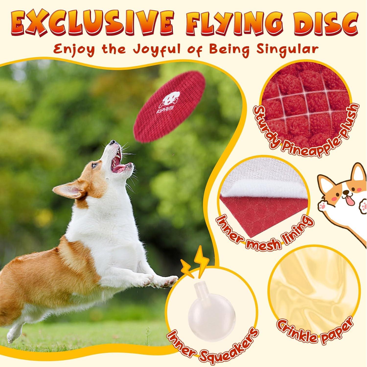 KIPRITII Paquete de 25 Juguetes para Cachorros Variados