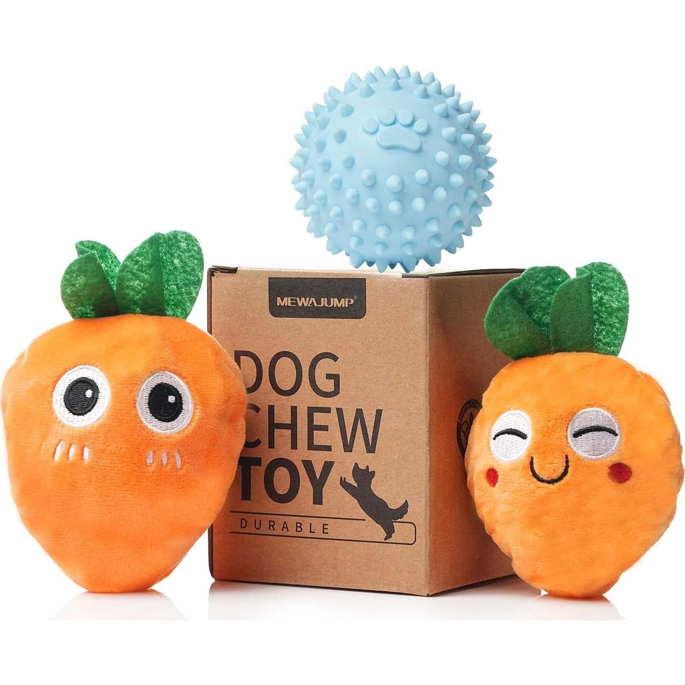 Juguete para Perros MewaJump 3-en-1 con Pelota Chirriante