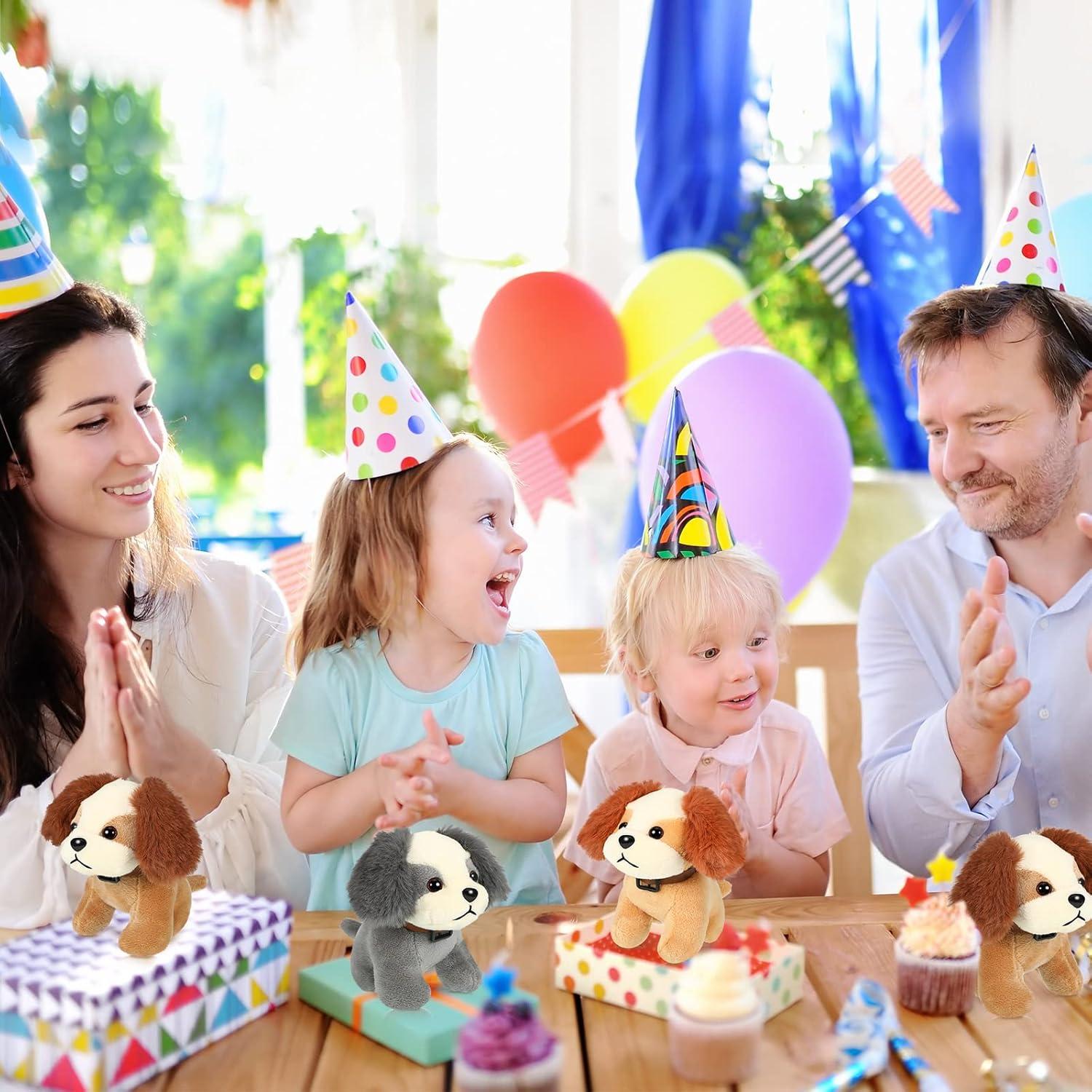 Sumind 9 Piezas Mini Perros de Peluche Suaves 12 cm