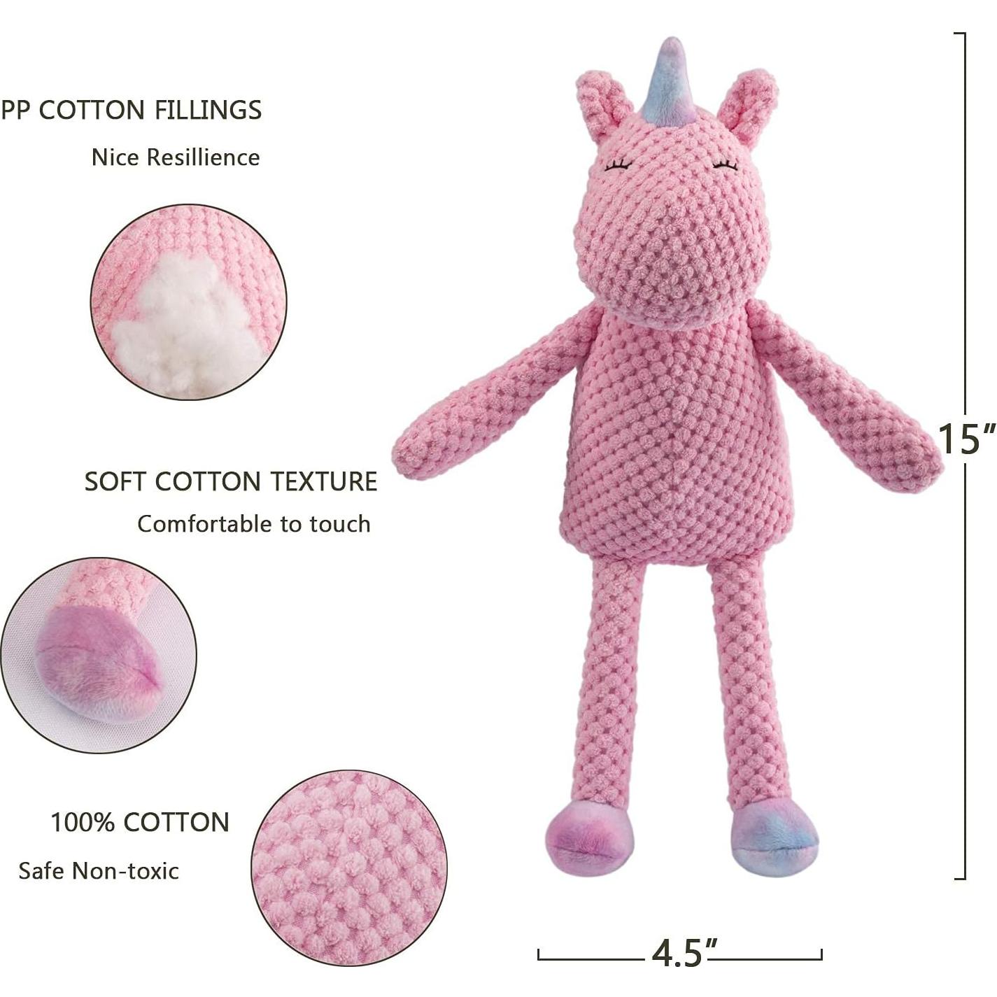 Juguete Squeaky para Perros GOOLA Unicornio 38x11cm