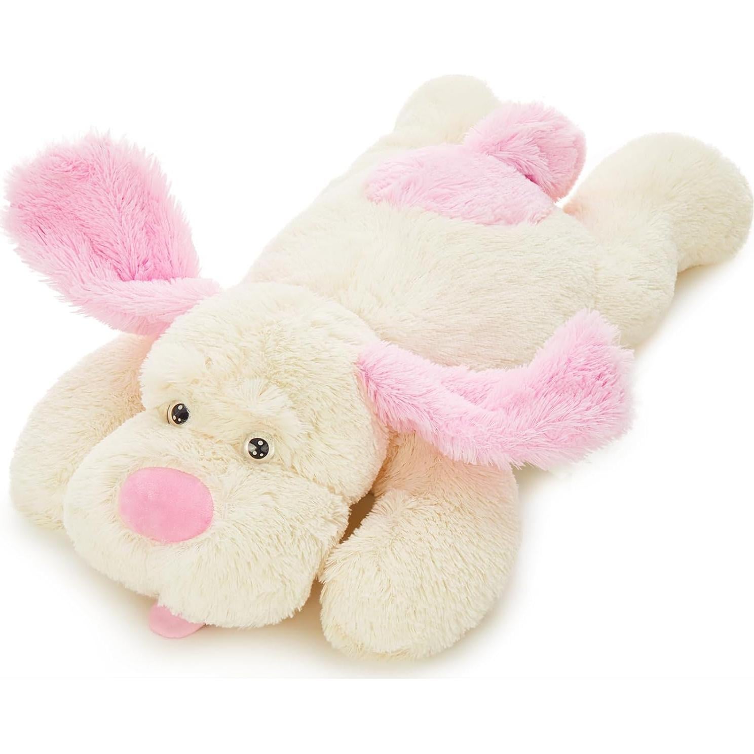 Perro de Peluche Gigante MaoGoLan Rosa 78.74 cm Suave Almohada