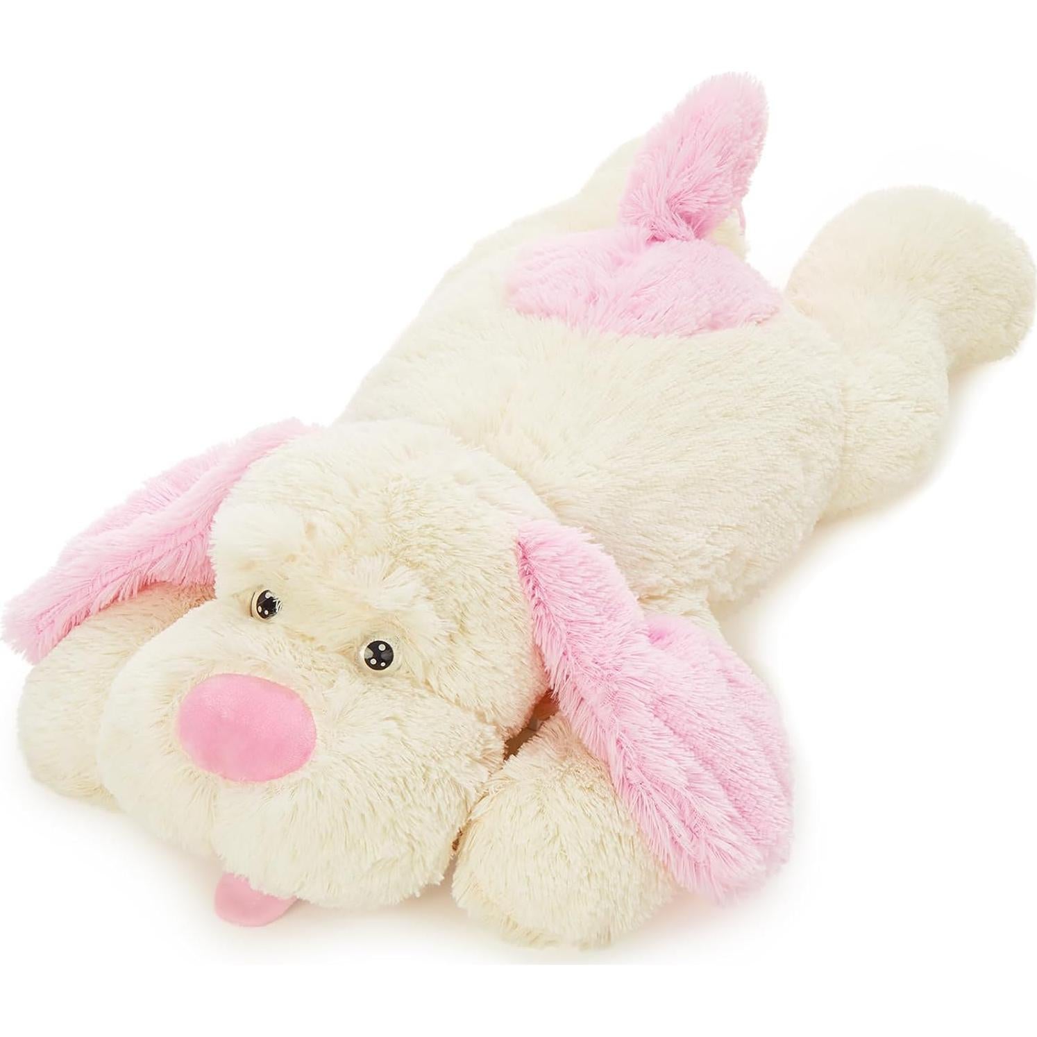 Perro de Peluche Gigante MaoGoLan Rosa 78.74 cm Suave Almohada