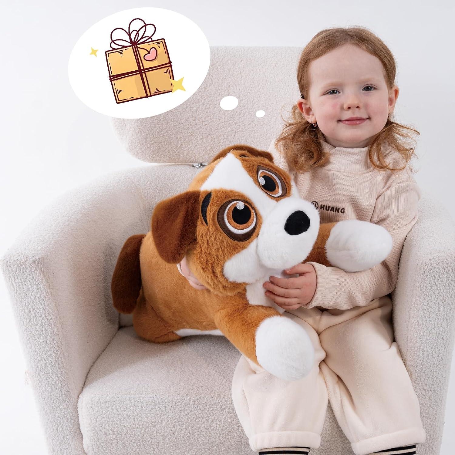 Cachorro de Peluche Pesado Beagle 2.0 kg 59.7 cm Jrystar