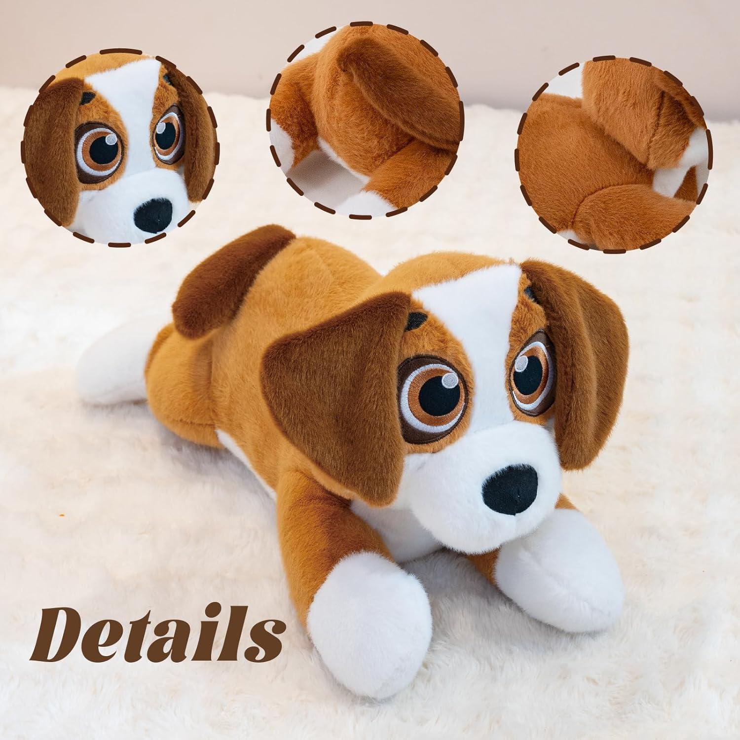 Cachorro de Peluche Pesado Beagle 2.0 kg 59.7 cm Jrystar