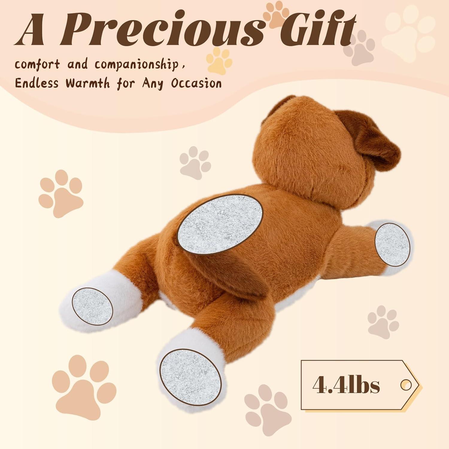 Cachorro de Peluche Pesado Beagle 2.0 kg 59.7 cm Jrystar