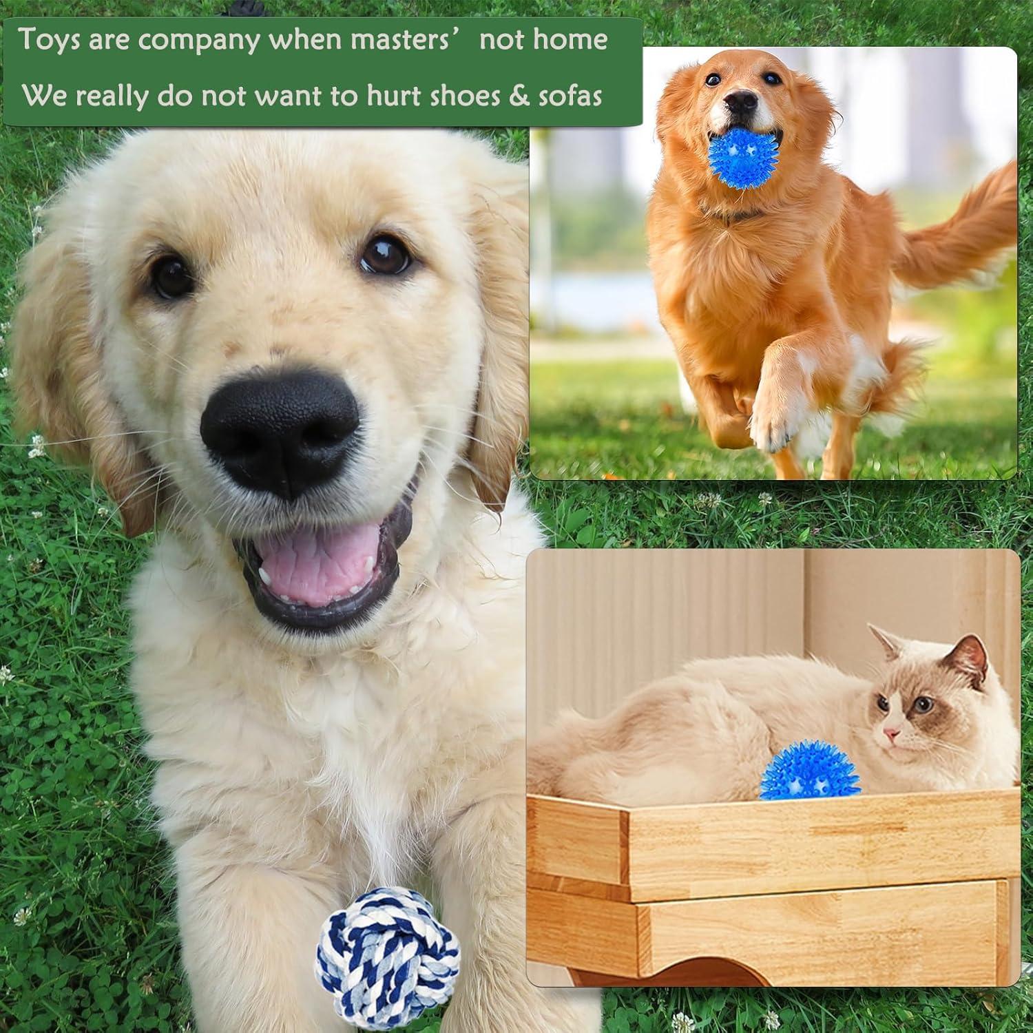 Pelotas de Juguete para Perros Pequeños Koyukuk - Paquete de 12