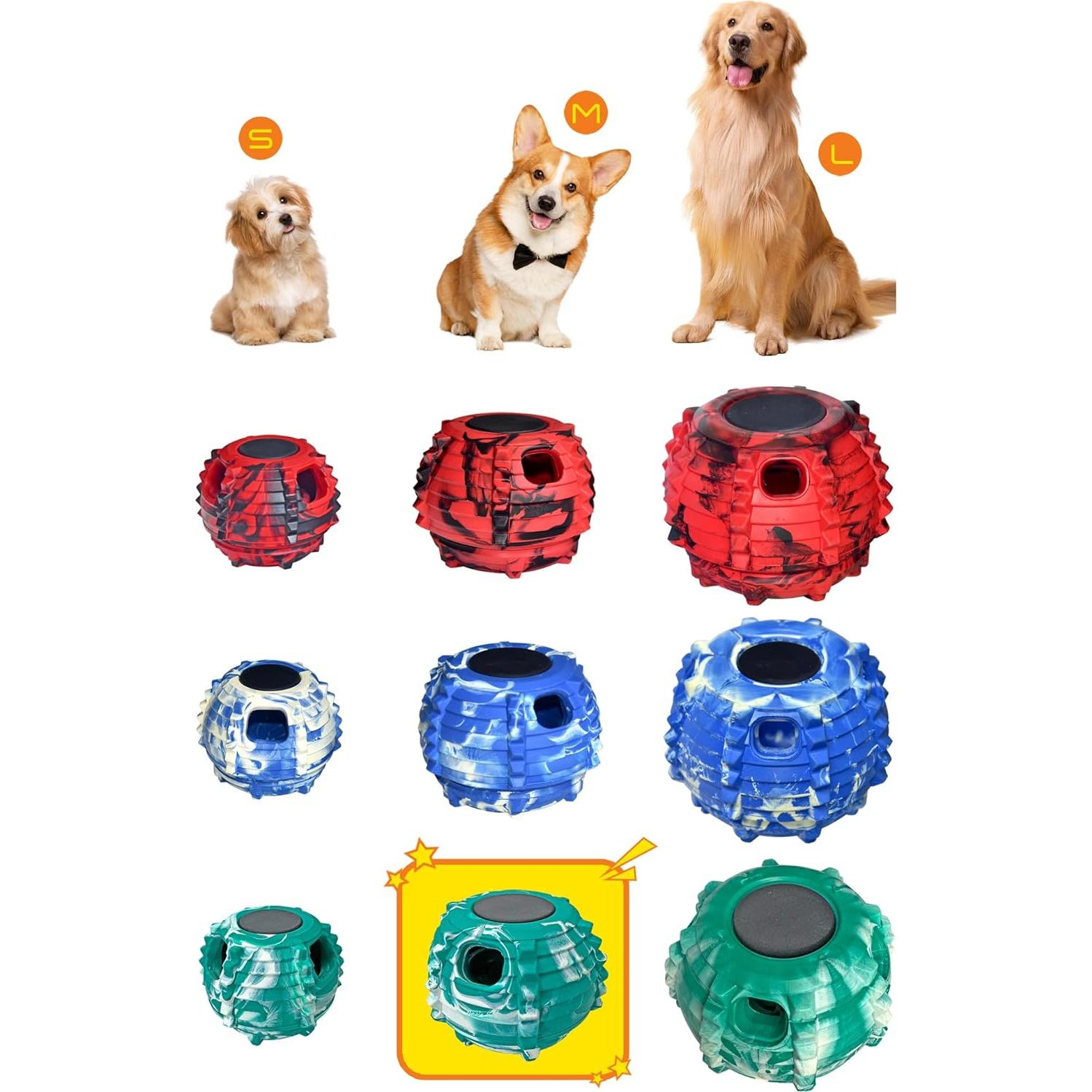 Juguete Interactivo para Perros XHX Mediano Verde y Blanco