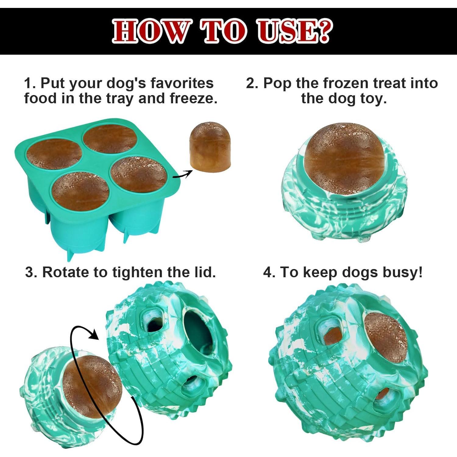 Juguete Interactivo para Perros XHX Mediano Verde y Blanco