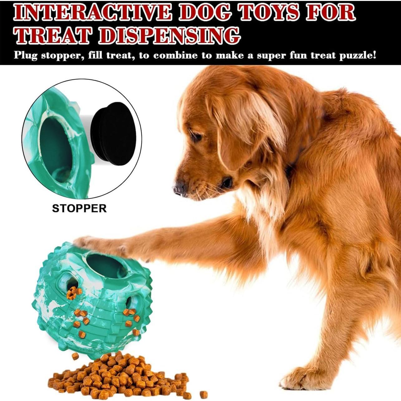 Juguete Interactivo para Perros XHX Mediano Verde y Blanco