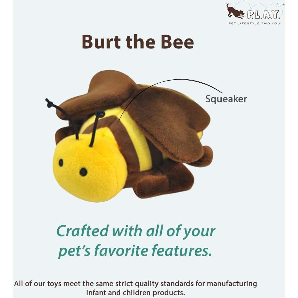 Juguete de Peluche para Perros P.L.A.Y. Burt la Abeja 12.95cm