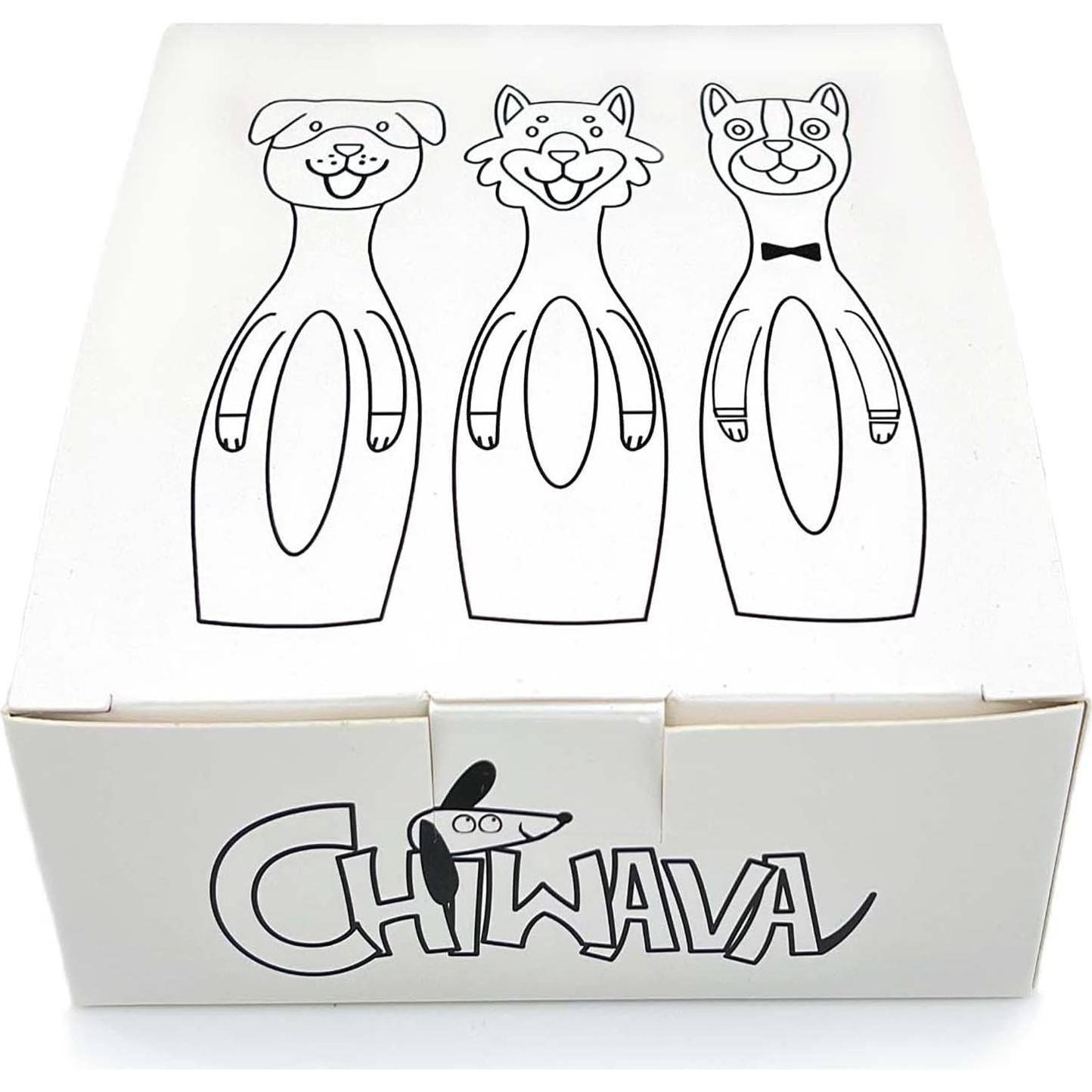 Juguetes de Perro de Láttex Chiwava - Paquete de 3 Interactivos