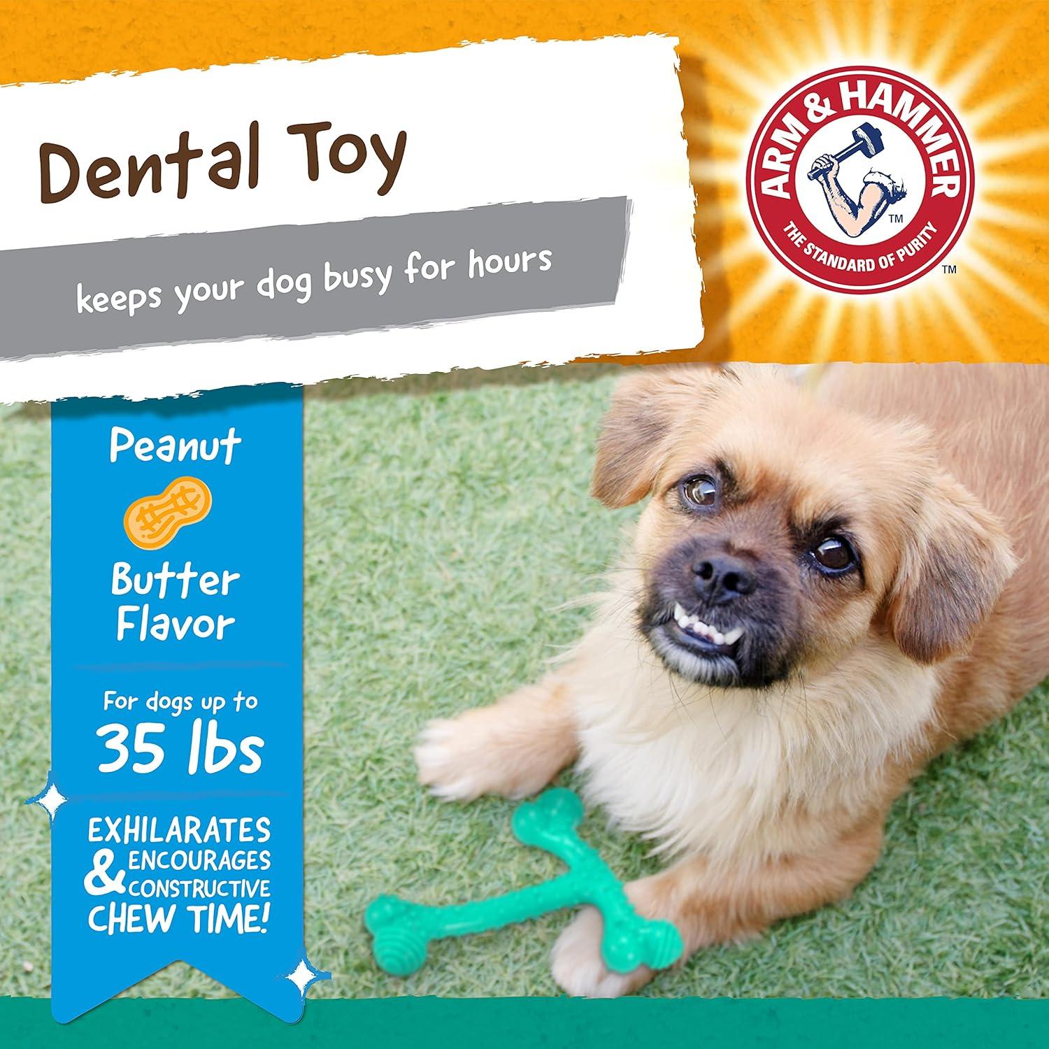 Juguete Dental para Perros Arm & Hammer Mantequilla de Maní