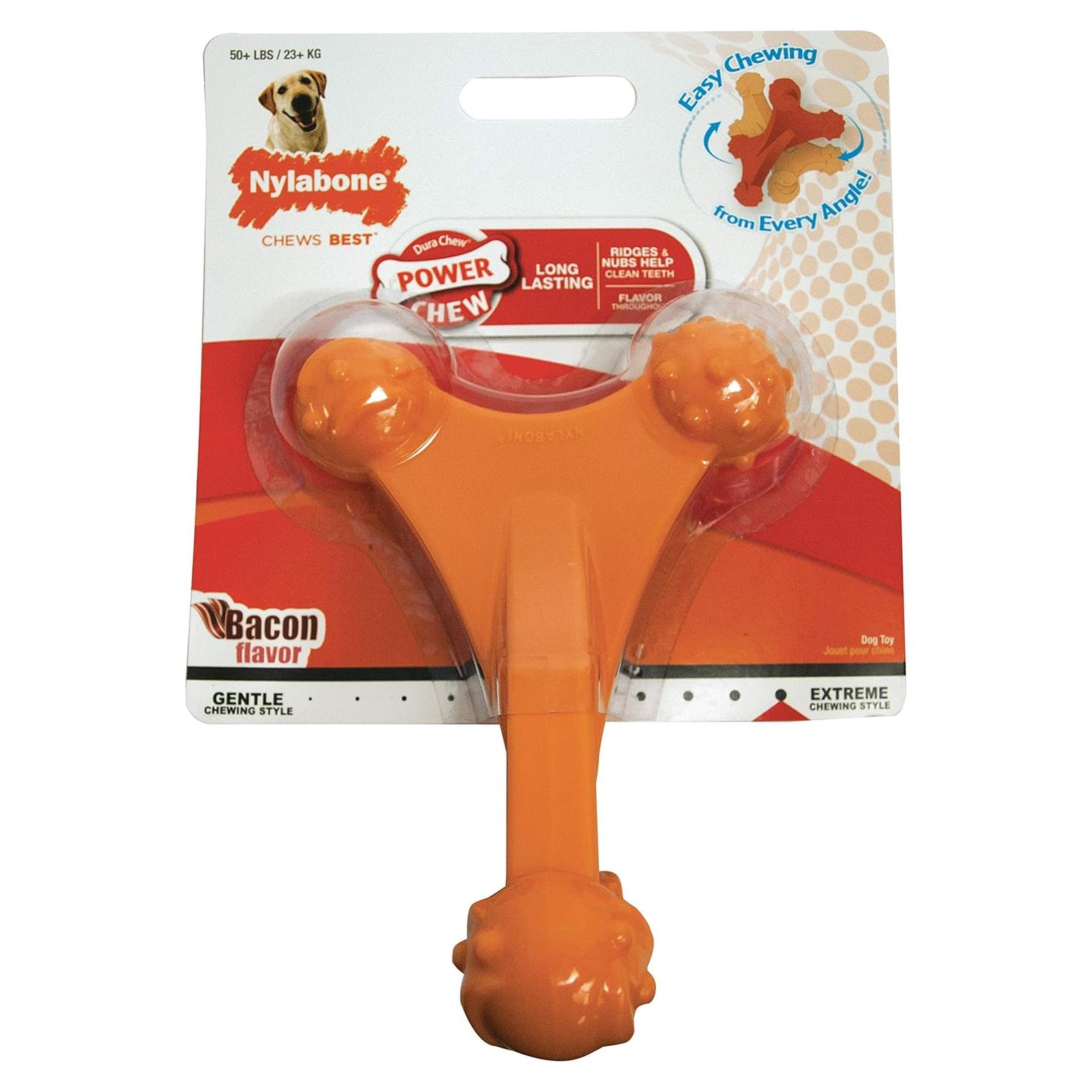 Juguete de Masticar Nylabone Power Chew Sabor Tocino X-Large