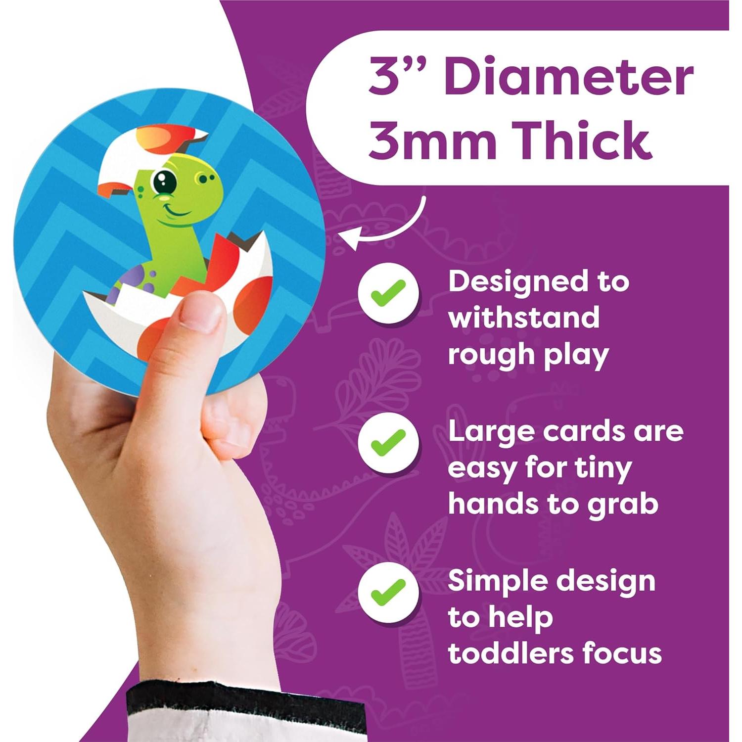 Juego de Memoria Dinosaurios Momo & Nashi 32 Piezas