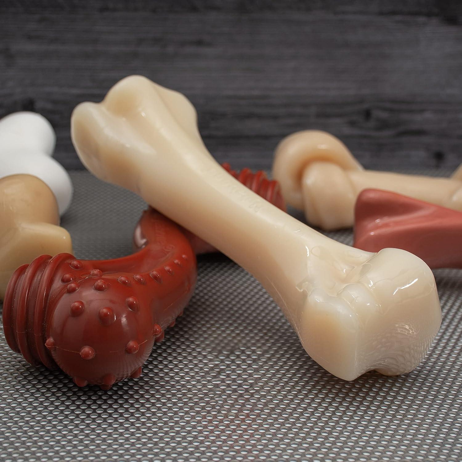 Nylabone Juguete para Masticar Hueso Nudillo XX-Large Sabor Pollo