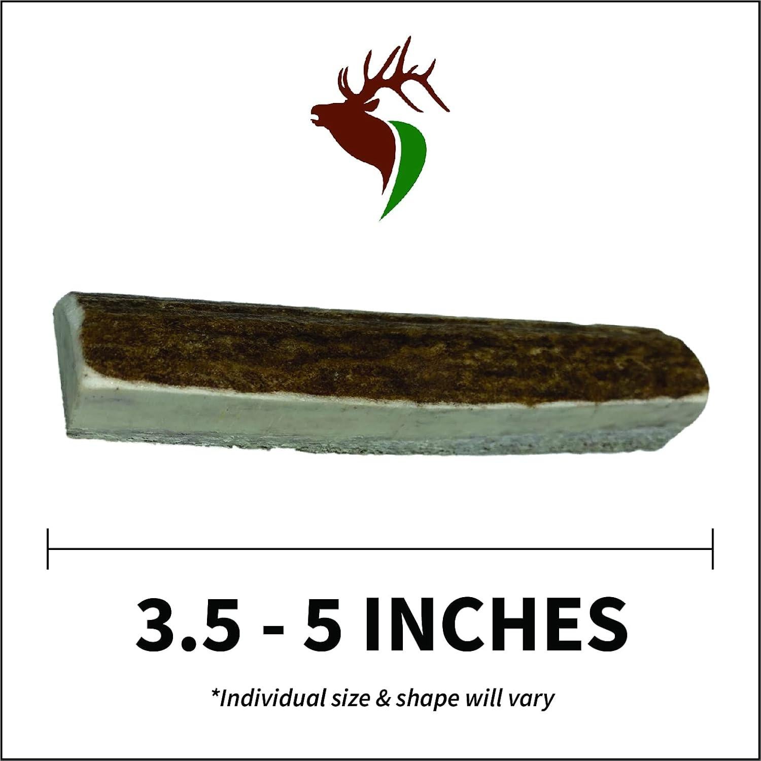 Golosinas para Perros Pequeños Elkhorn - Paquete de 5 Astas de Alce