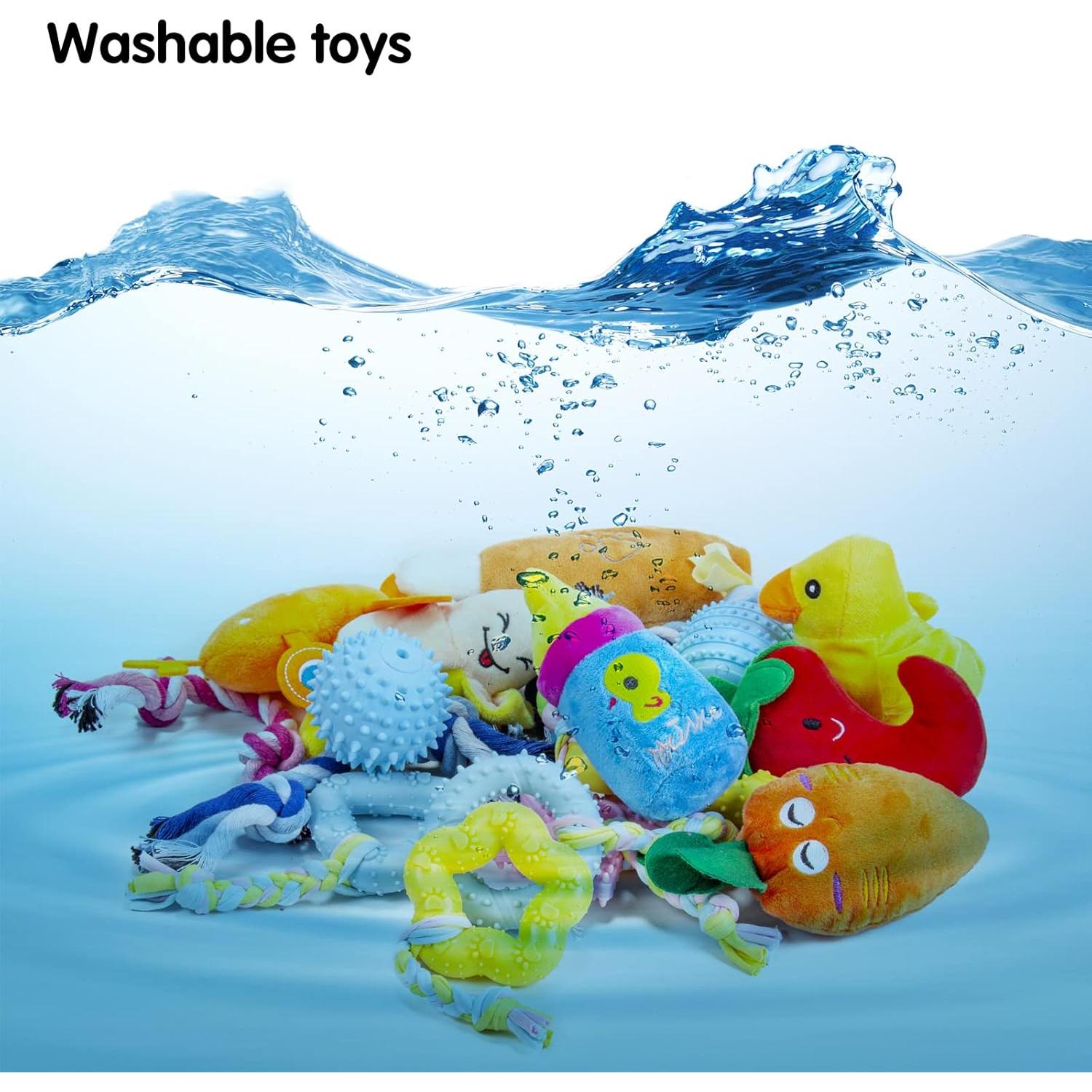 Juguetes para Perros Pequeños Bestdoggo 18 Piezas Seguros