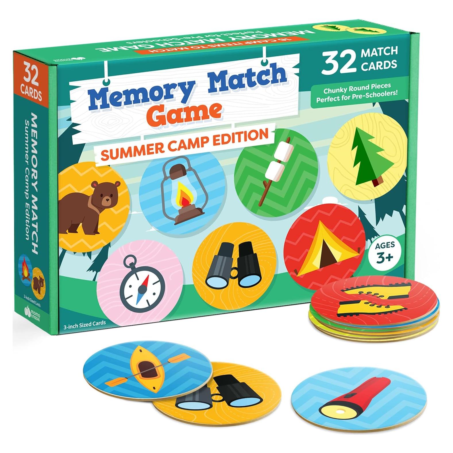Juego de Memoria Momo & Nashi 32 Piezas para Niños