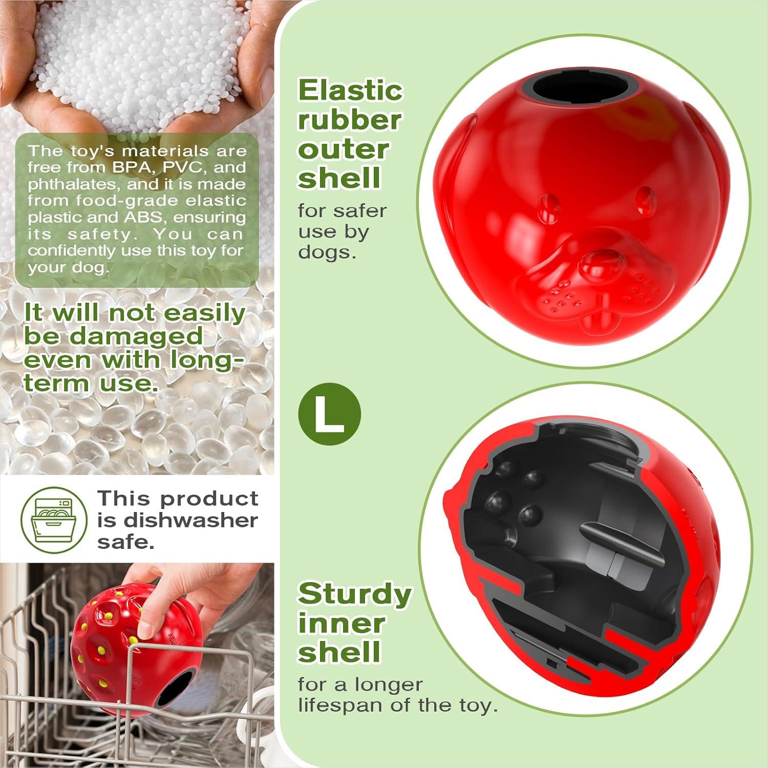 Juguete Masticable para Perros TLKNG Fresa Grande 321g