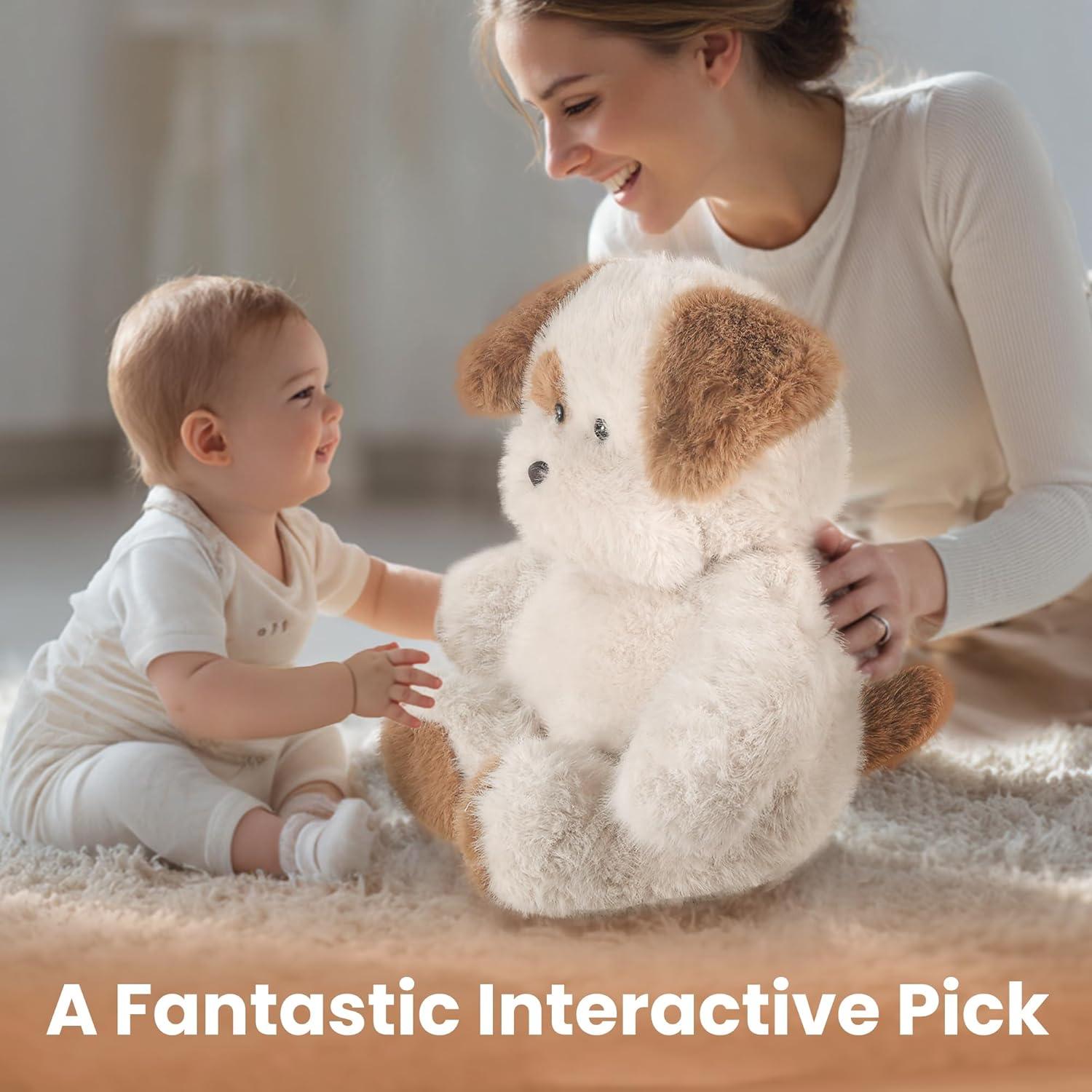Perro de Peluche iPlay, iLearn 45.72 cm Suave para Bebés