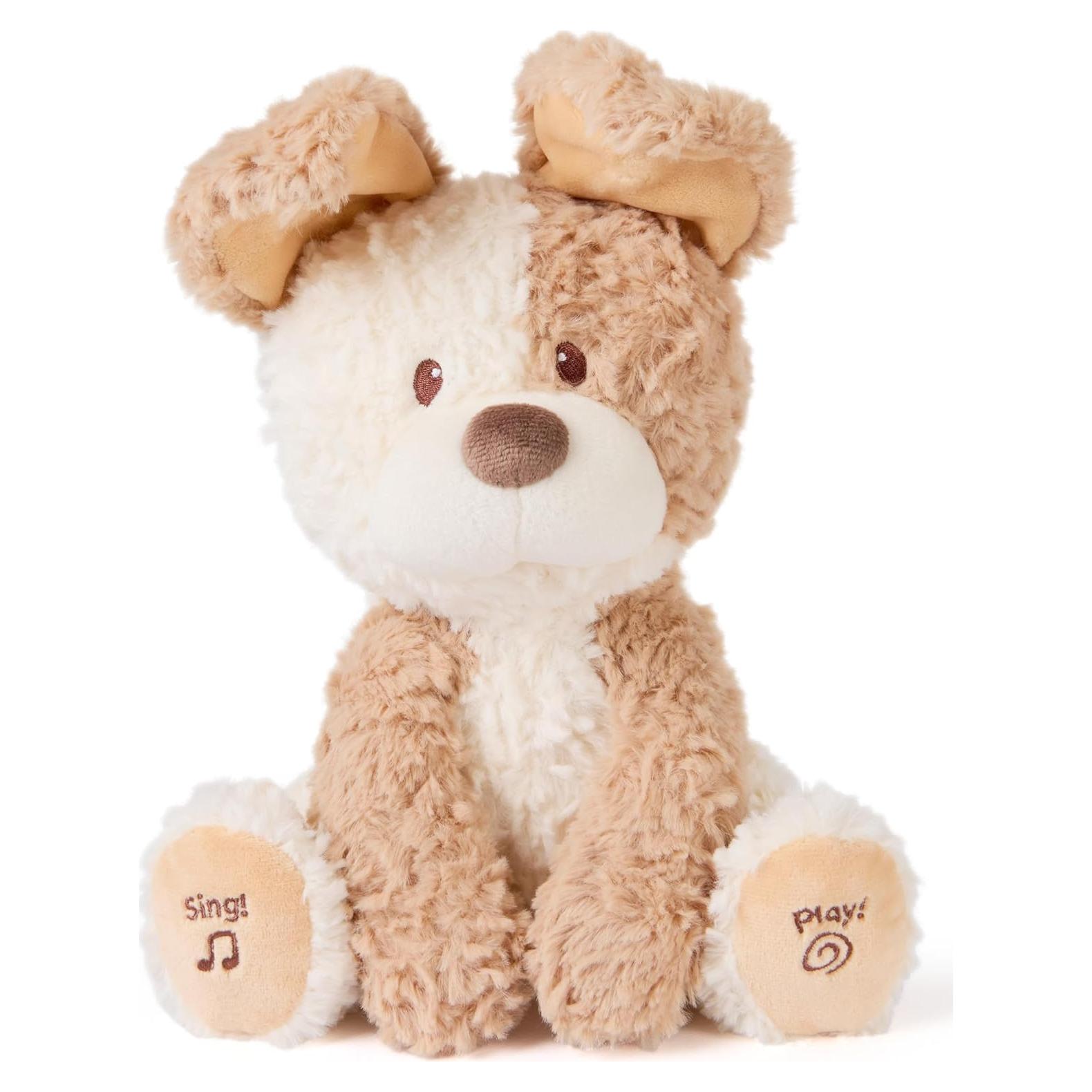 GUND Baby Peeki Perrito Animado de Peluche 30.48 cm