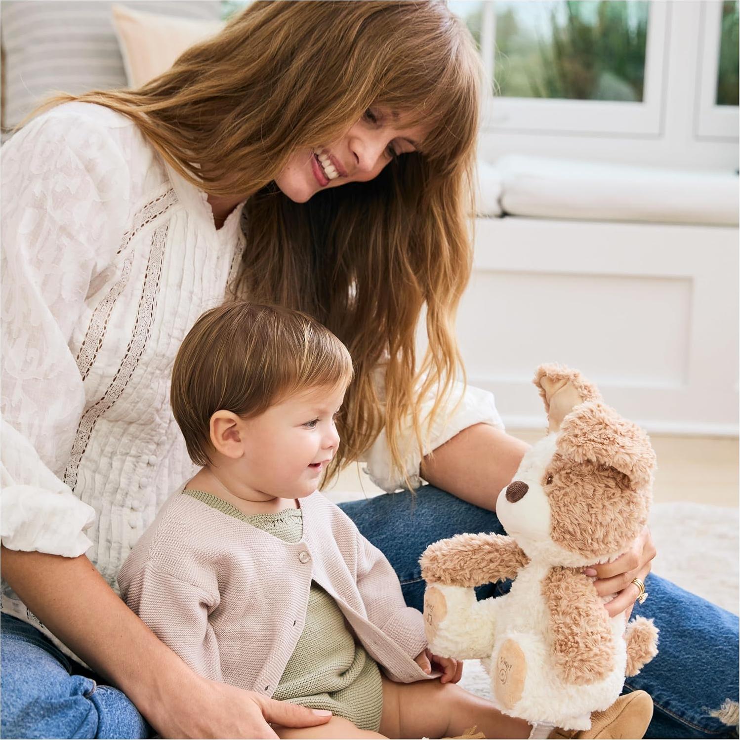 GUND Baby Peeki Perrito Animado de Peluche 30.48 cm