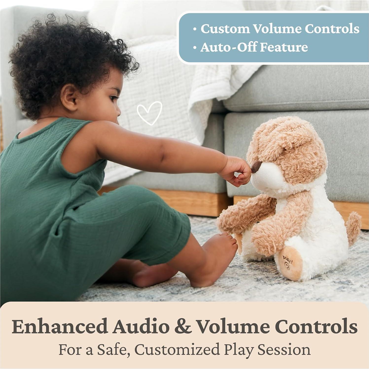 GUND Baby Peeki Perrito Animado de Peluche 30.48 cm