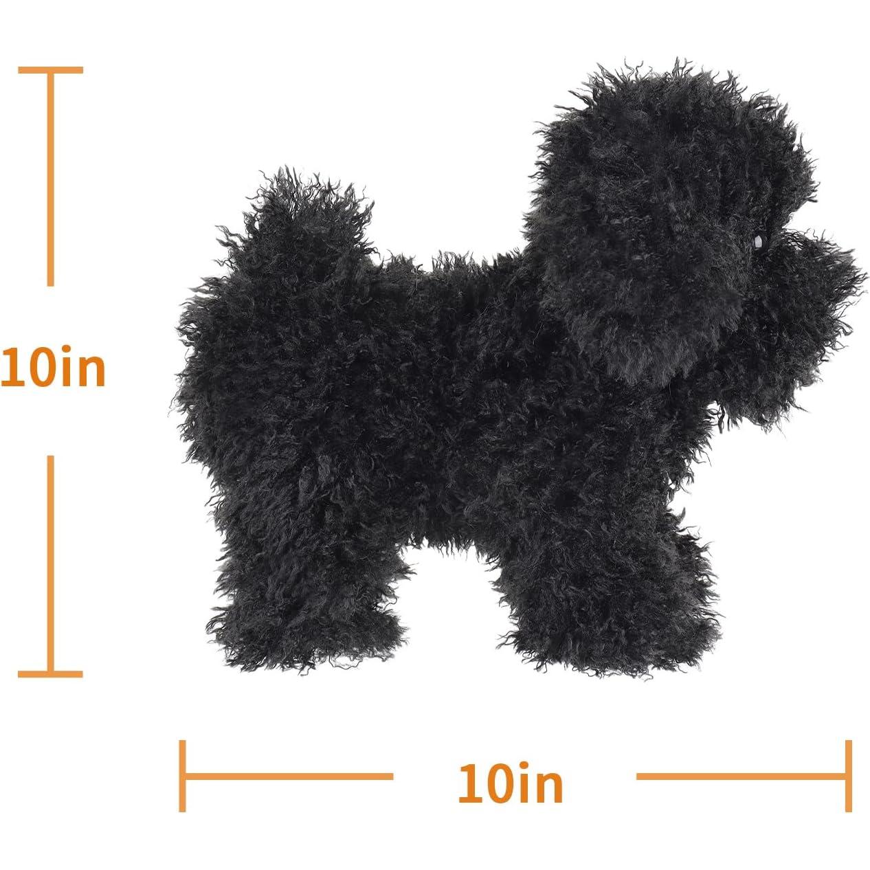 Peluche Poodle Negro Apricot Lamb 21 cm para Niños