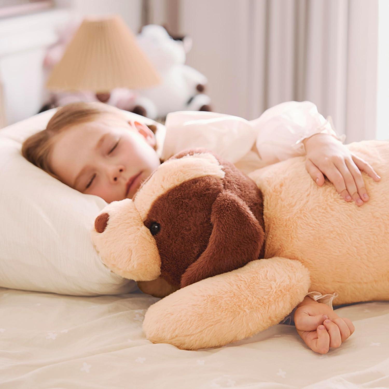 Perro de Peluche Gigante IKASA 69.85 cm 2.27 kg Marrón Claro