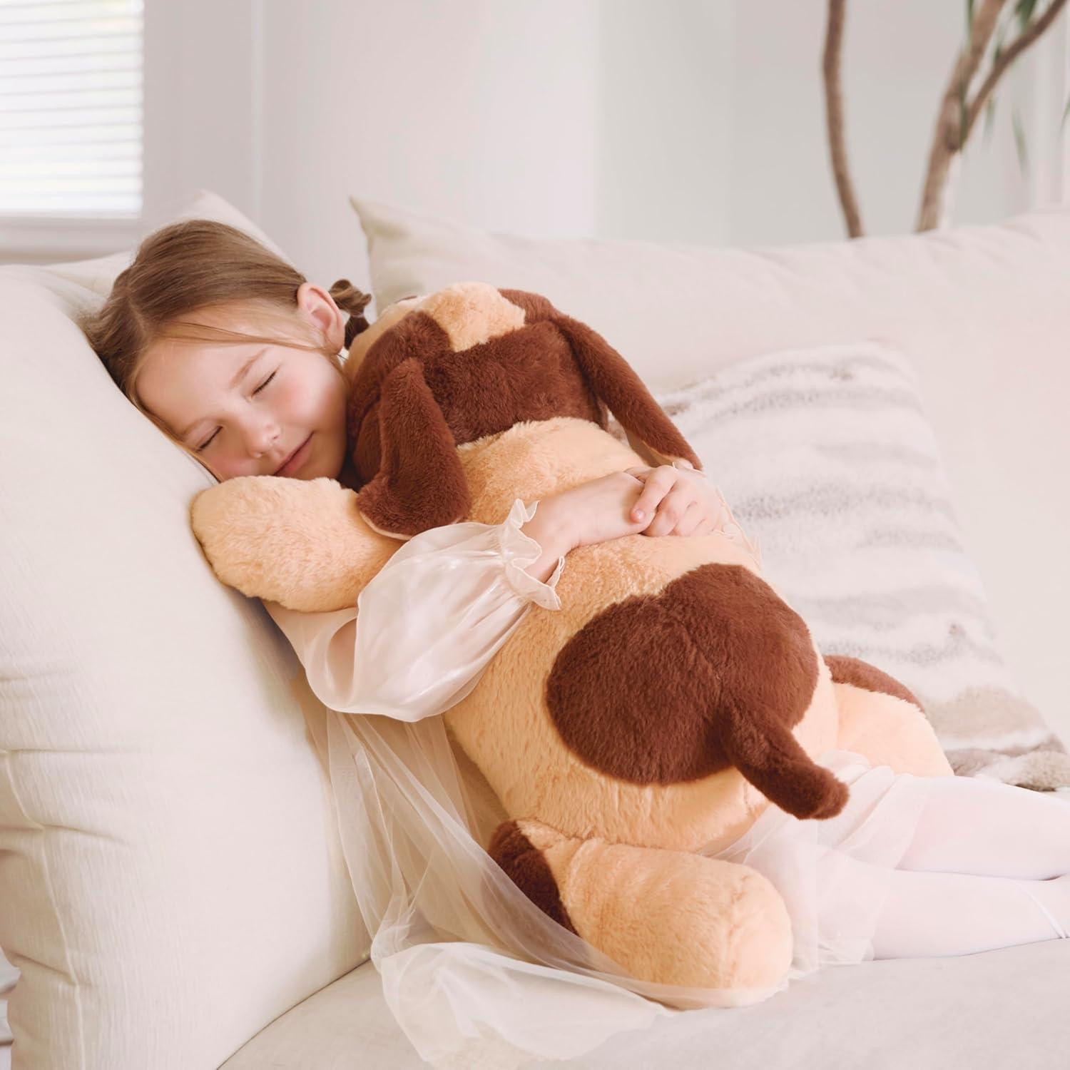 Perro de Peluche Gigante IKASA 69.85 cm 2.27 kg Marrón Claro