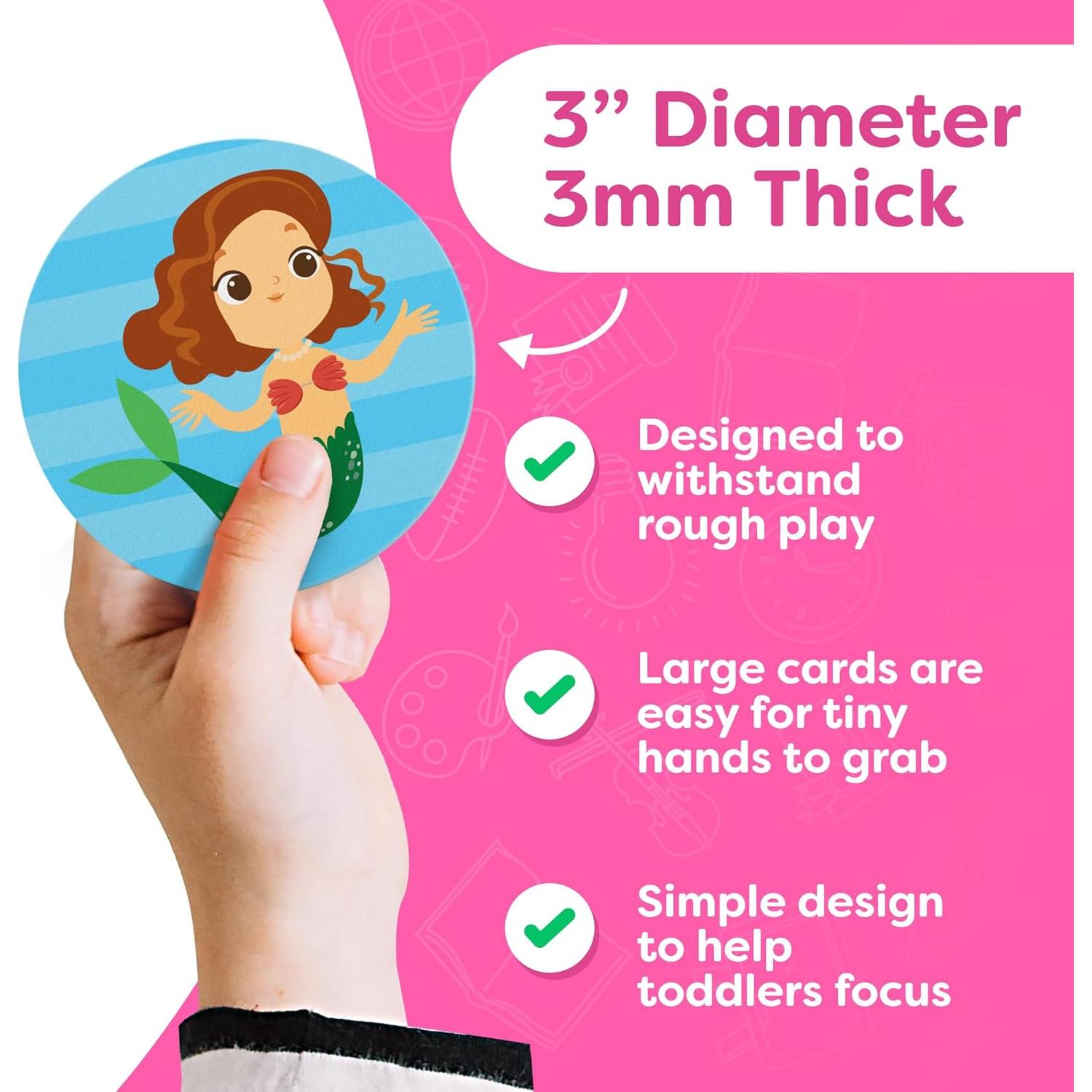 Juego de Memoria Sirena Momo & Nashi 32 Piezas 4-6 Años