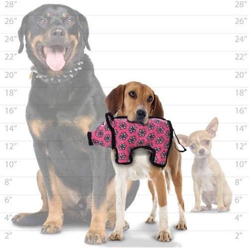 Juguete para Perro TUFFY Cerdo Duradero Paquete de 2