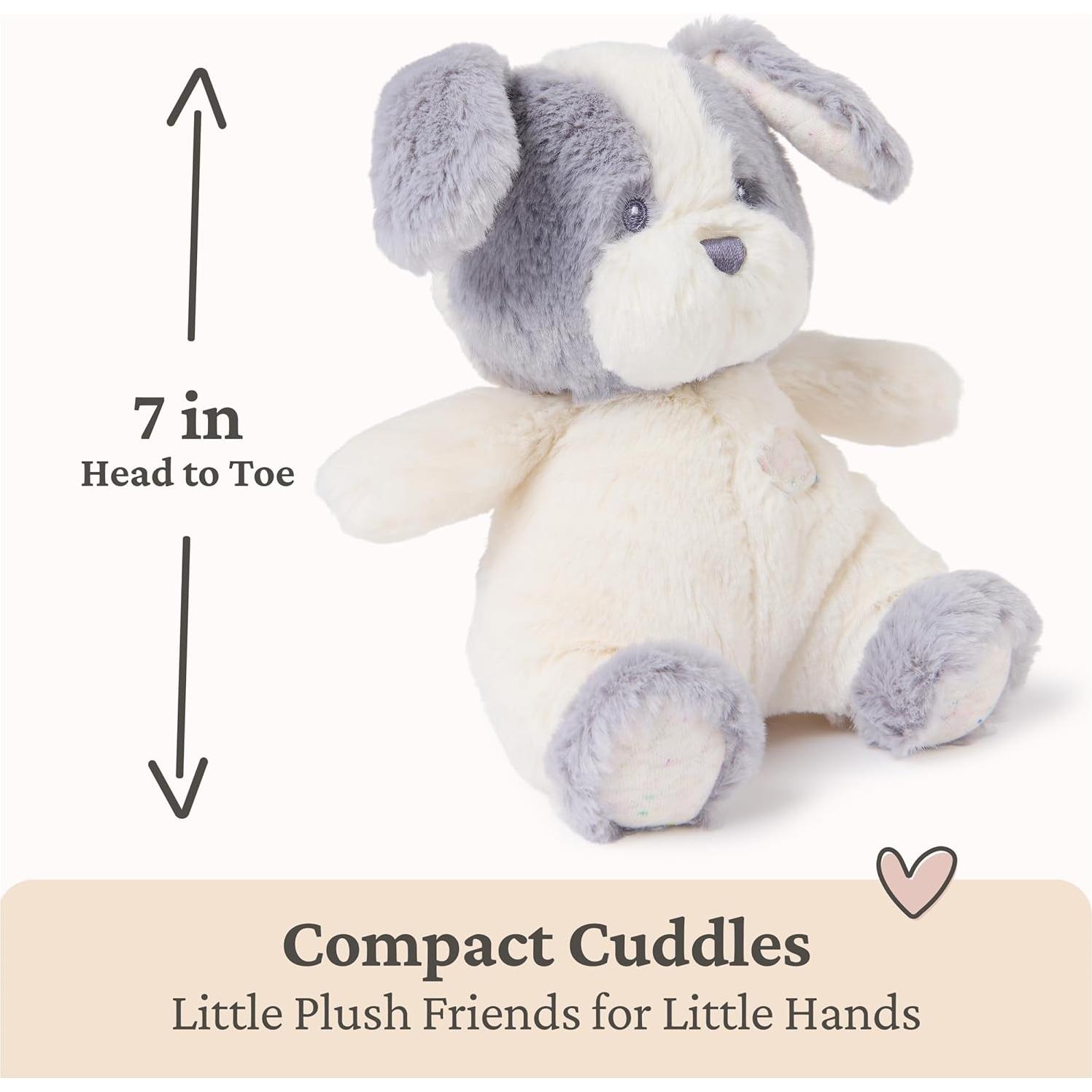 GUND Peluche Mini Perrito Oh So Snuggly 17.78 cm Gris/Blanco
