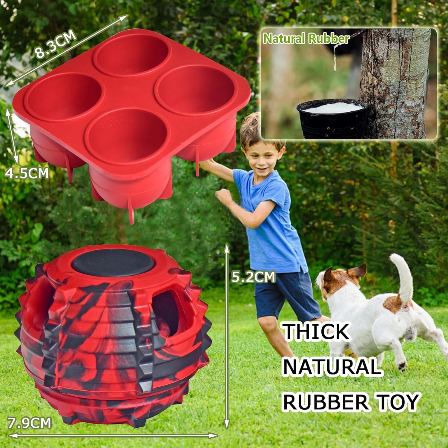 Juguete Interactivo para Perros XHX - Caucho Natural 8.9x5.1 cm