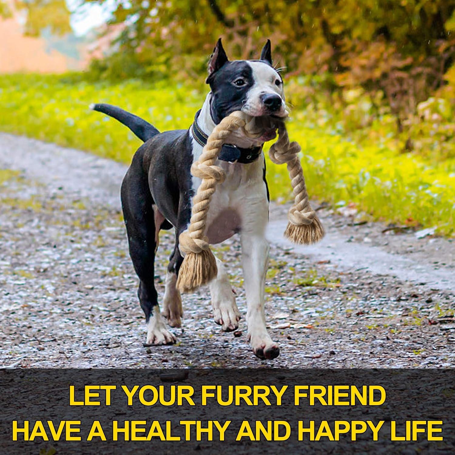 Juguete de Cuerda para Perros Fida 5 Nudos 0.91m Resistente