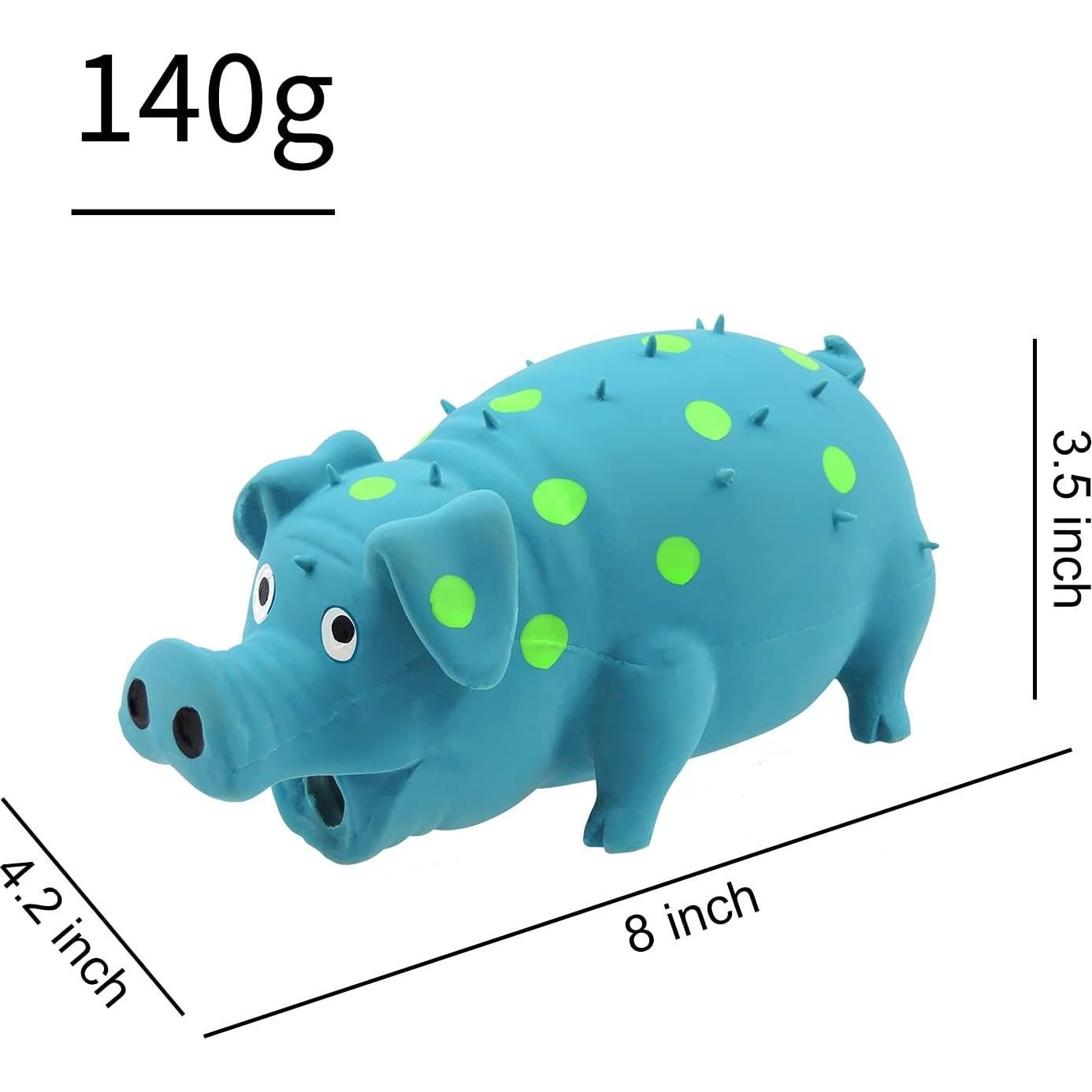 Juguete Squeaky para Perros Andiker, Cerdo de Láttex 20 cm