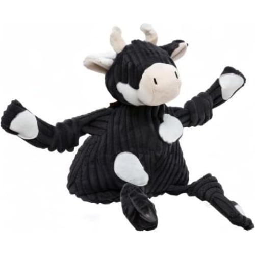 Juguete de Peluche HuggleHounds Vaca Angus Grande 38 cm