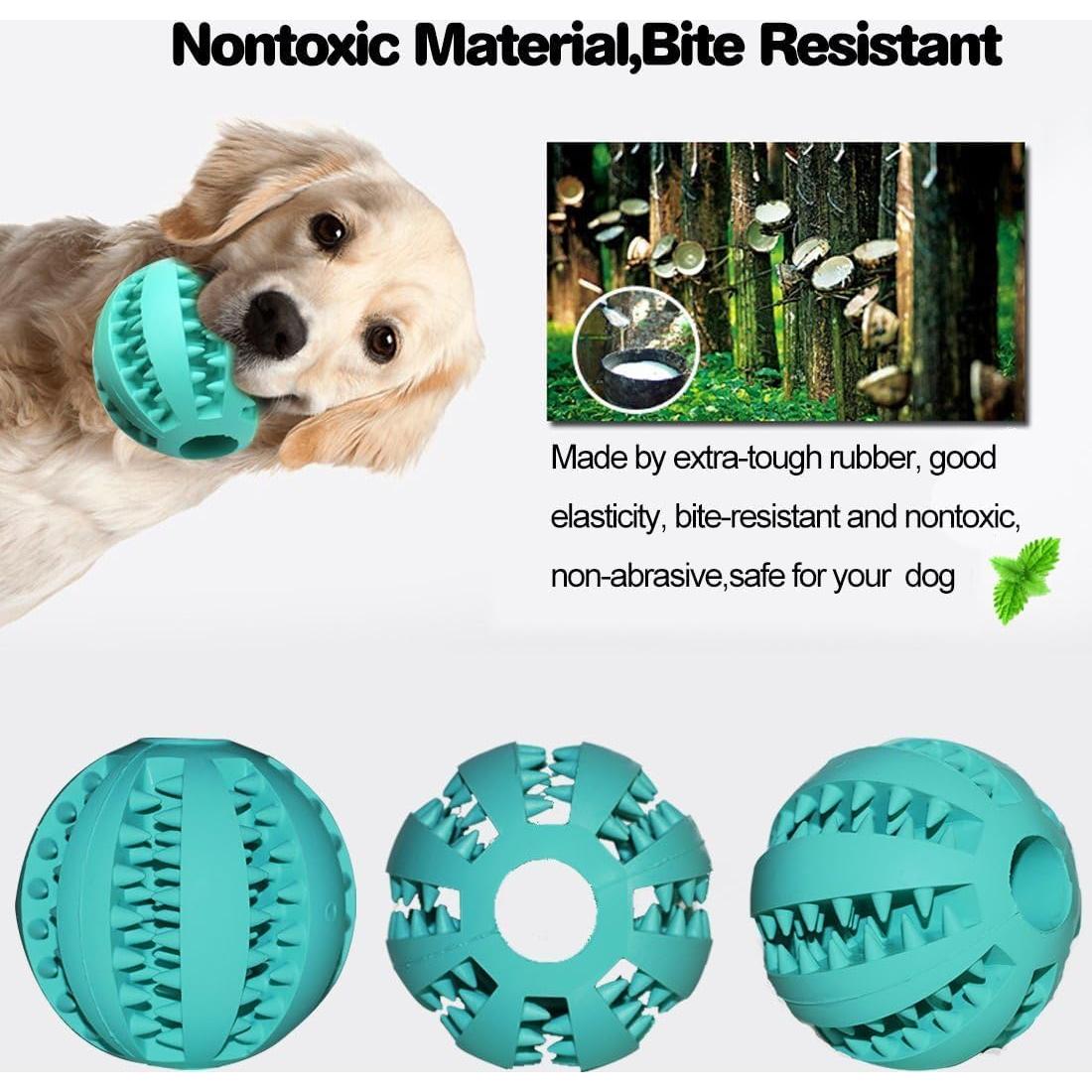 Pelota de Juguete para Perros Idepet 8 cm Resistente y No Tóxica