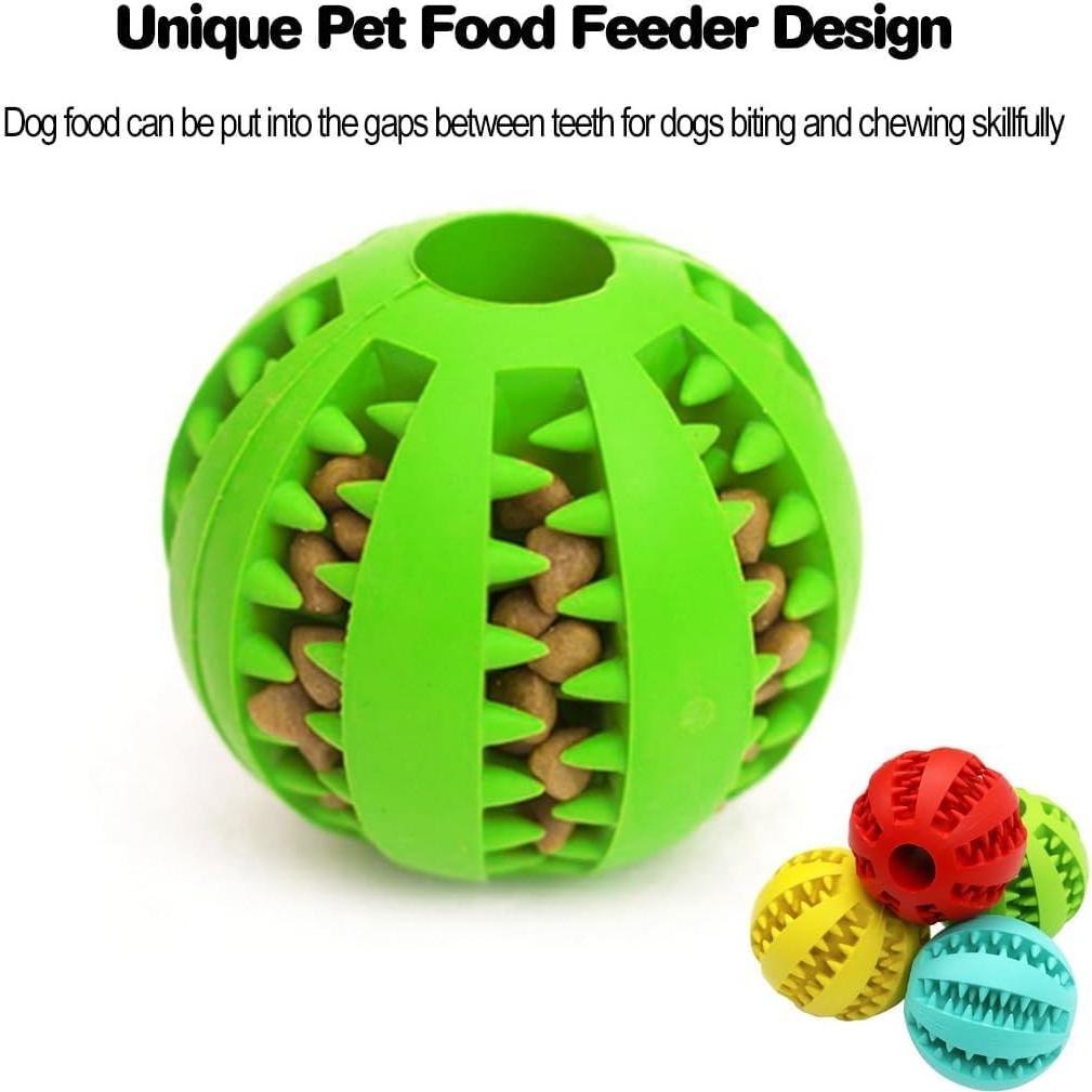 Pelota de Juguete para Perros Idepet 8 cm Resistente y No Tóxica