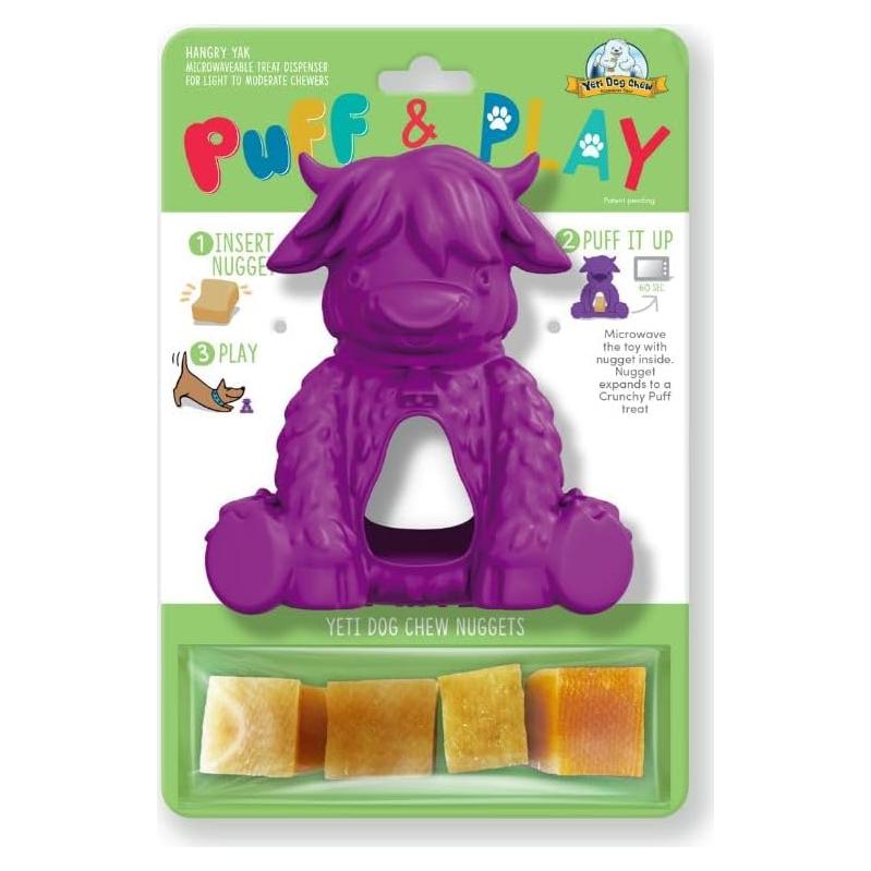 Juguete Interactivo para Perros Yeti Puff Dispensador de Golosinas