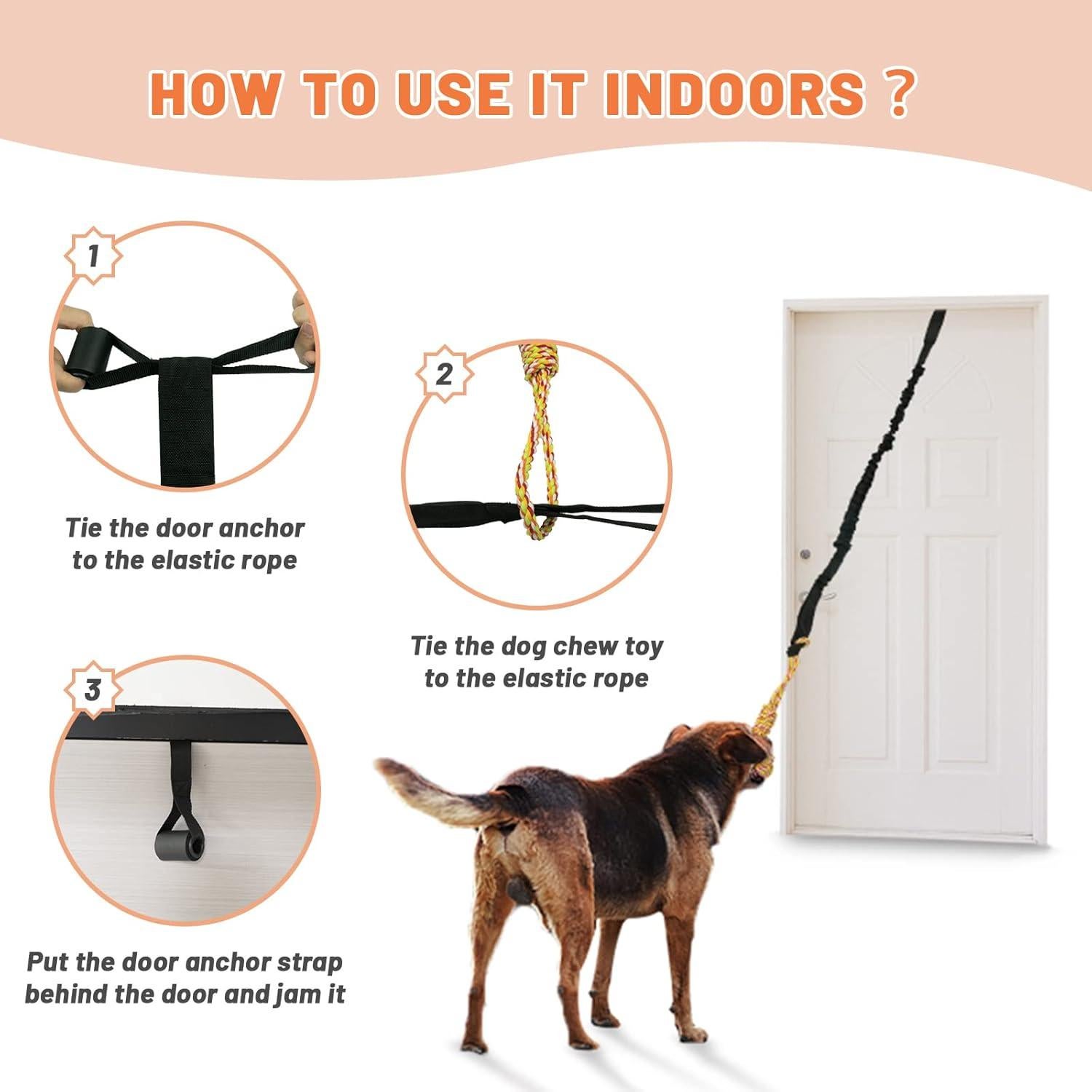 Juguete Interactivo para Perros XinYang Cuerda Bungee 140-260 cm