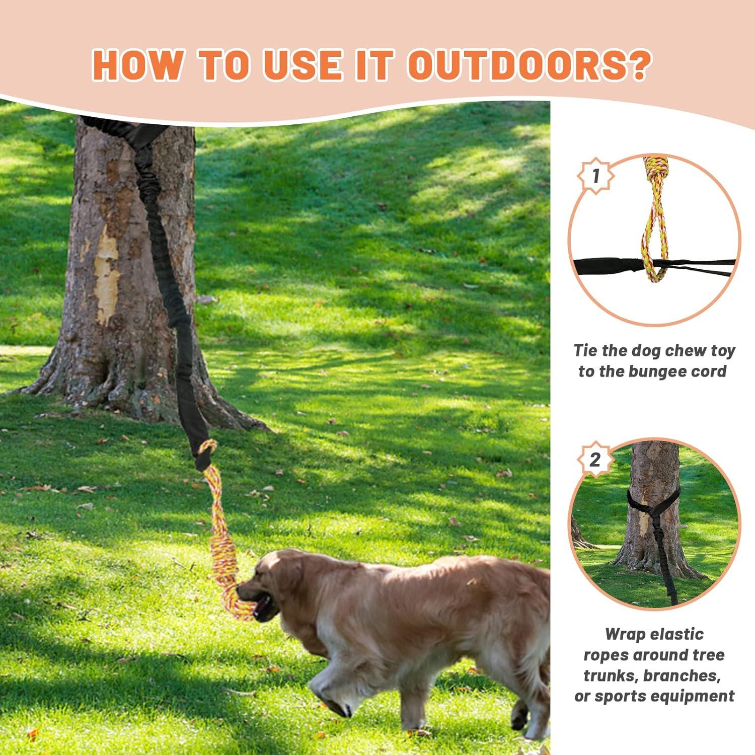 Juguete Interactivo para Perros XinYang Cuerda Bungee 140-260 cm