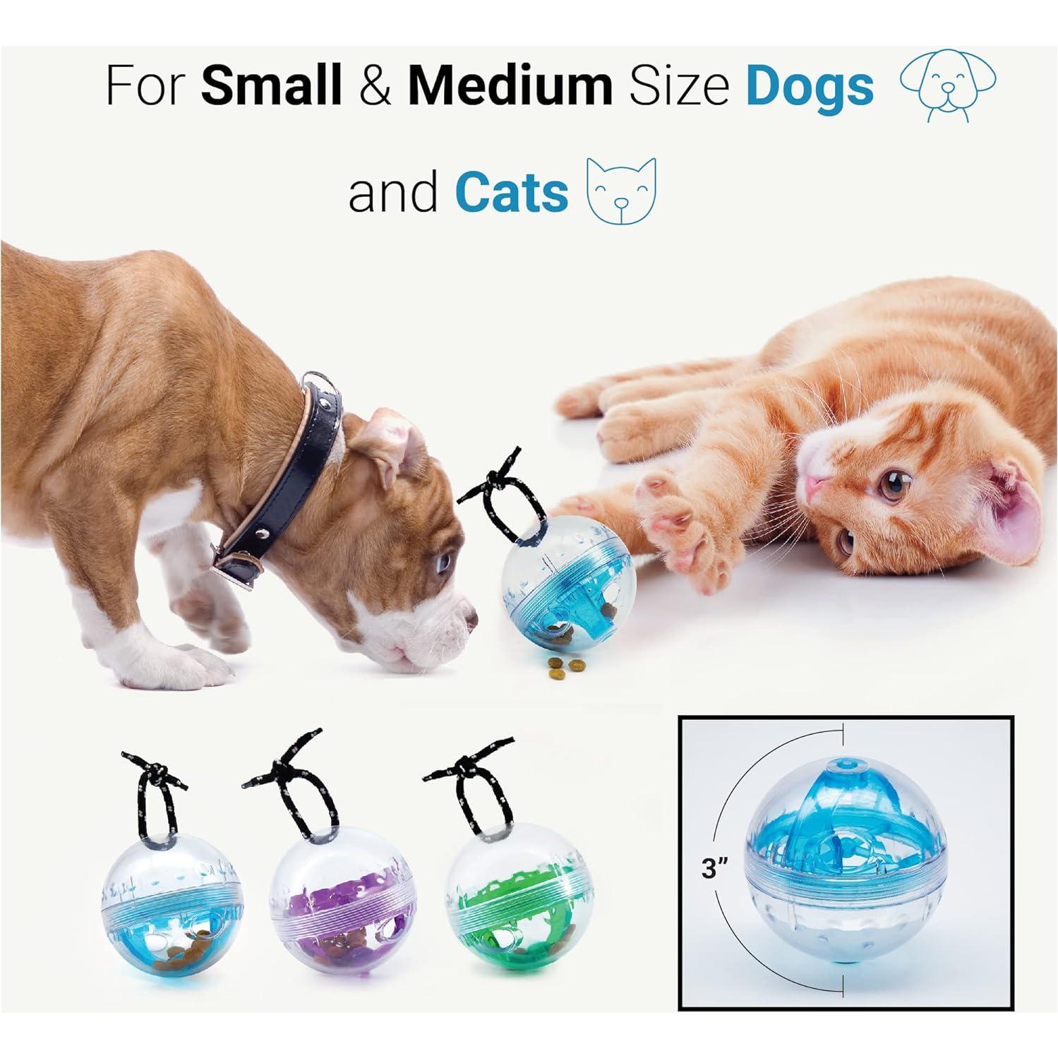 Pelota de Actividad SVD.PET para Perros y Gatos - Verde