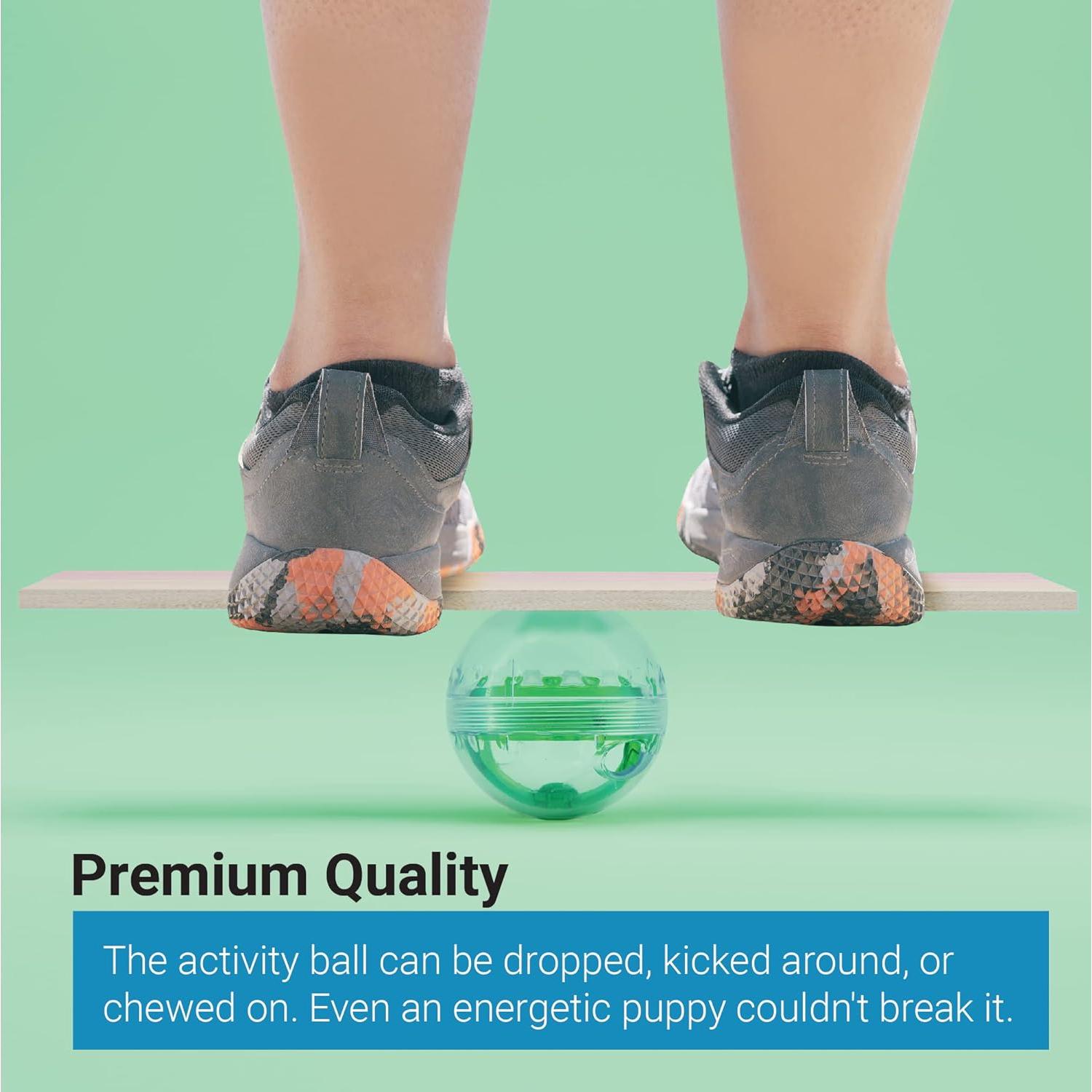 Pelota de Actividad SVD.PET para Perros y Gatos - Verde