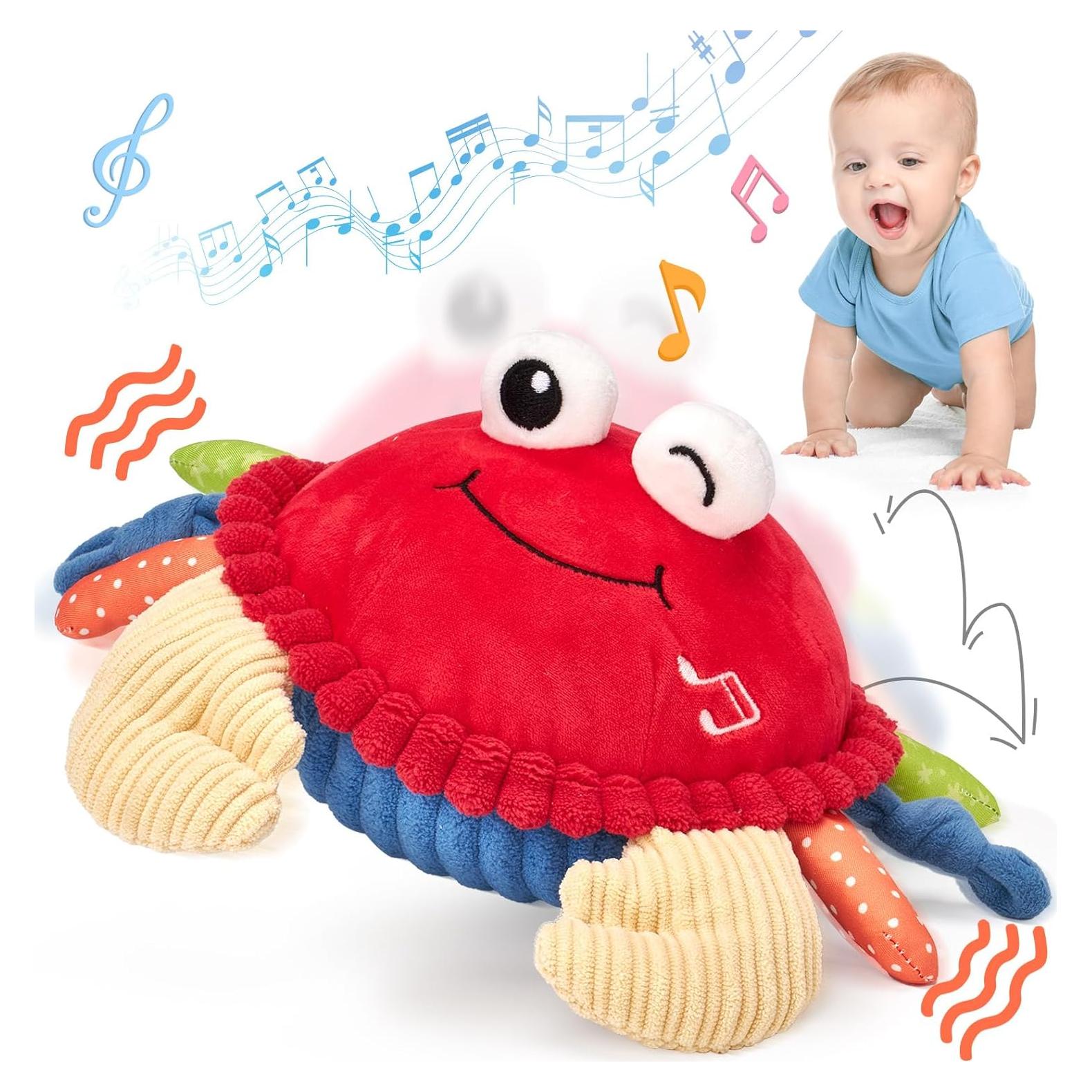Juguete Cangrejo Musical Hahaland para Bebés 12-36 Meses