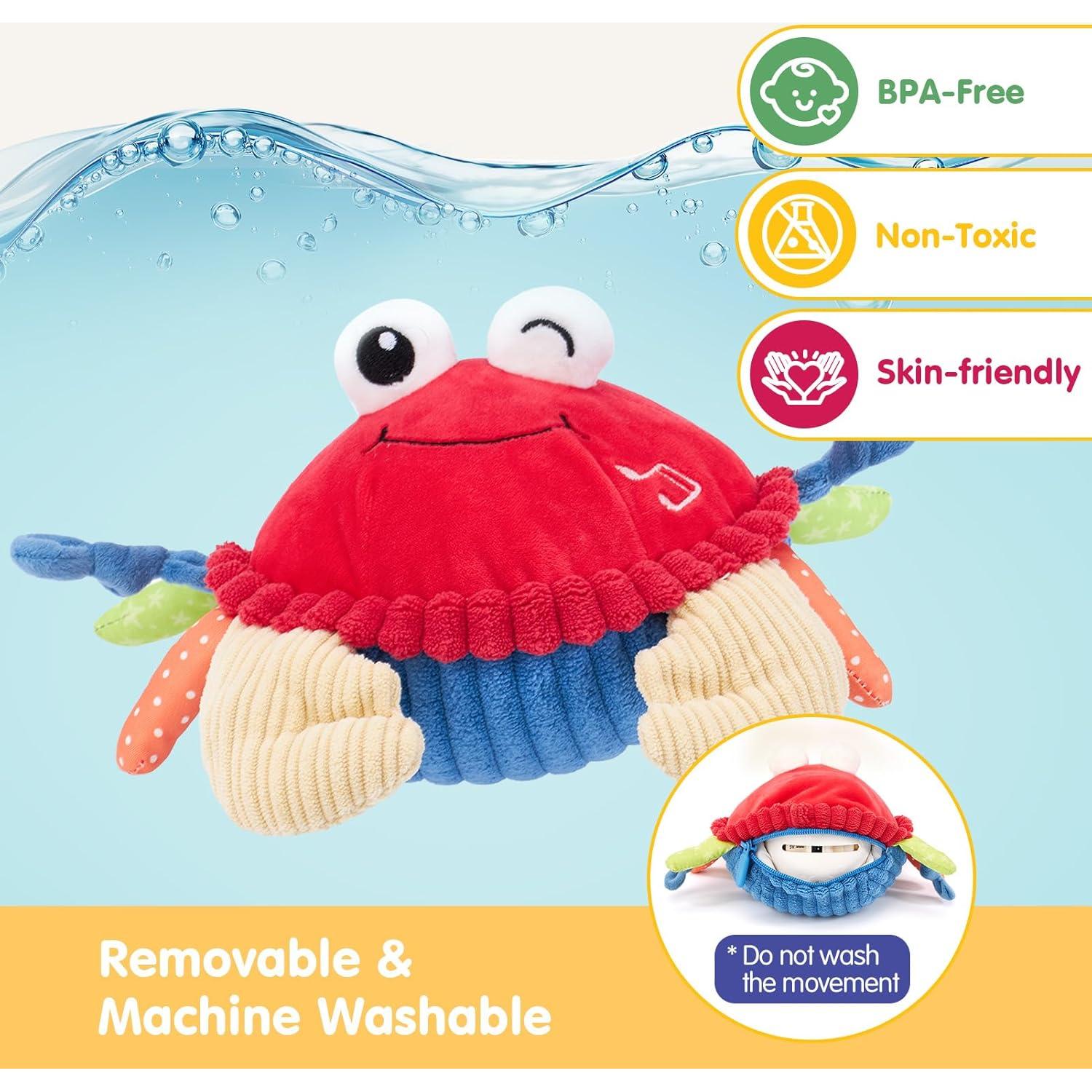 Juguete Cangrejo Musical Hahaland para Bebés 12-36 Meses