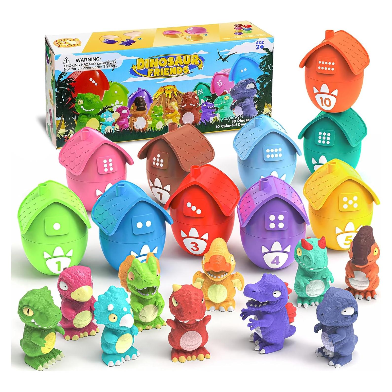 Juguete de Aprendizaje Zippytots Dino 20 Piezas Montessori