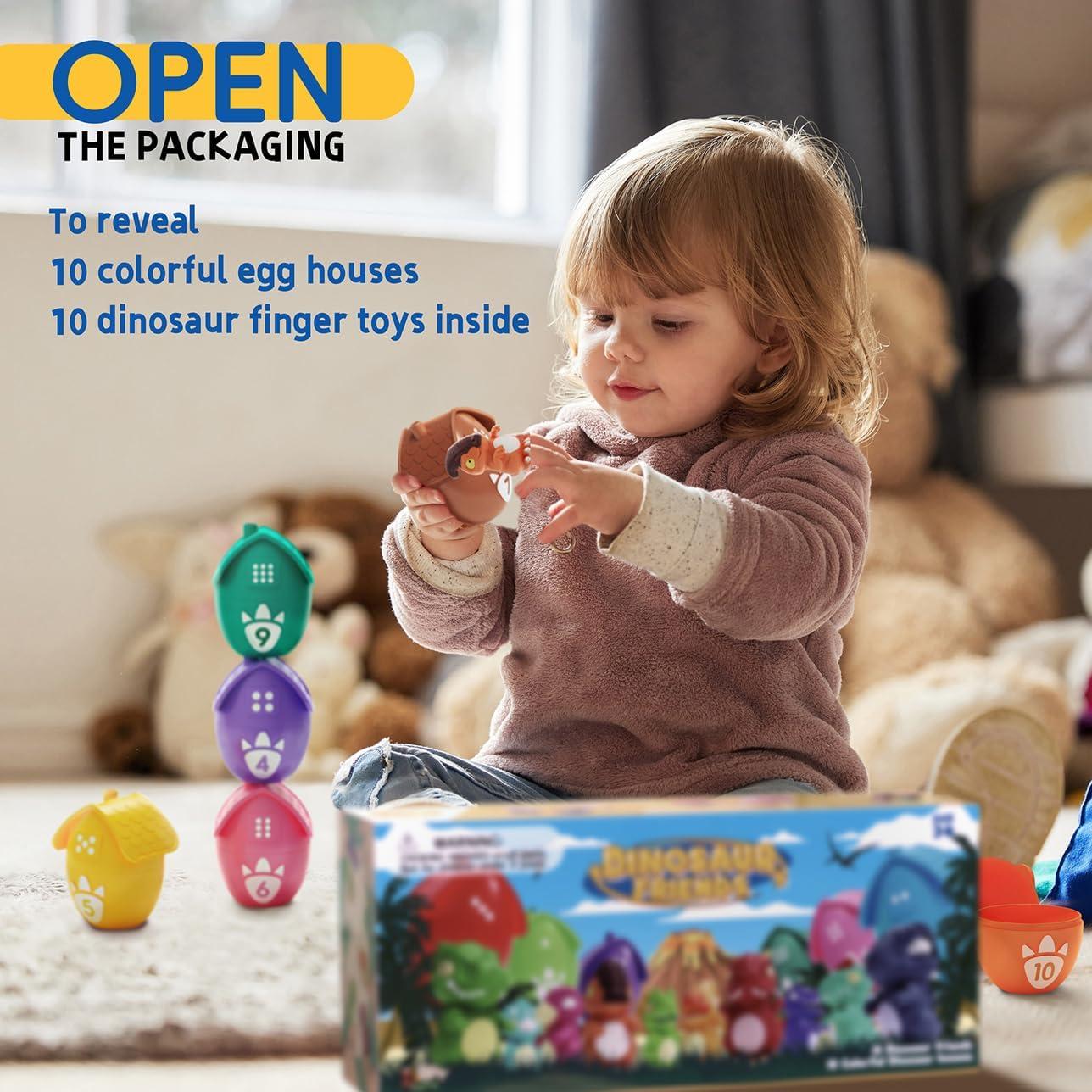 Juguete de Aprendizaje Zippytots Dino 20 Piezas Montessori