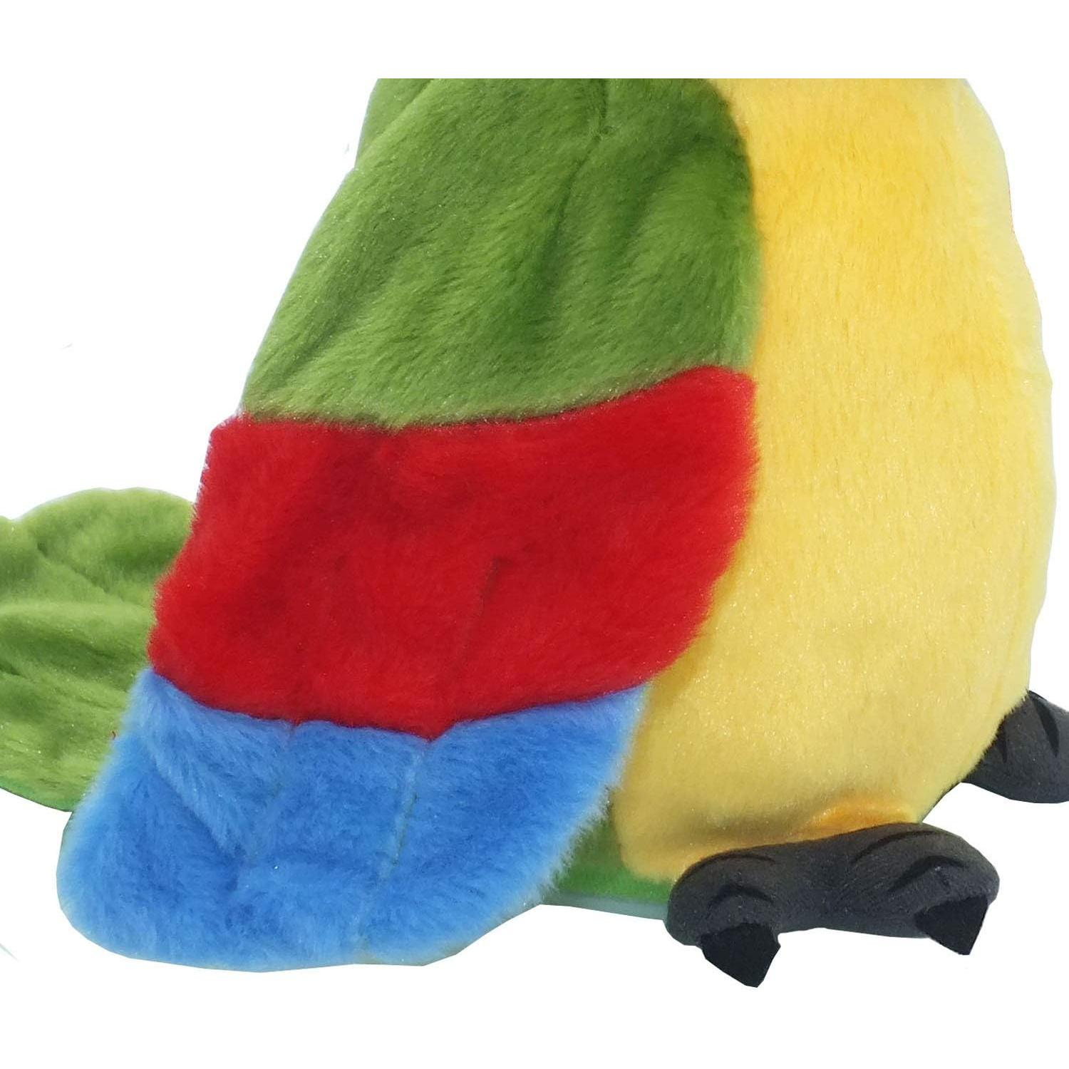 Loro Hablante Interactivo Vincilee Verde 20 cm Juguete para Niños